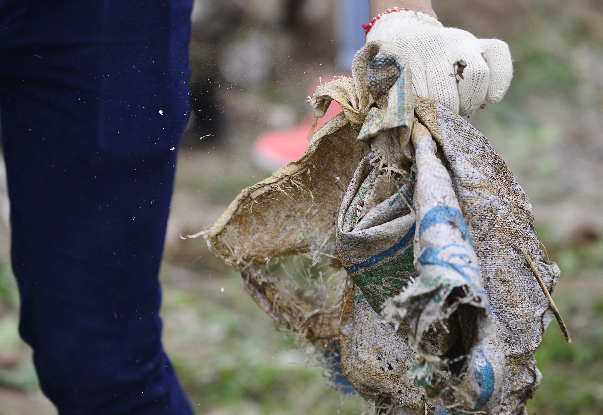 PTT Vu Duc Dam cung sinh vien don rac anh 9