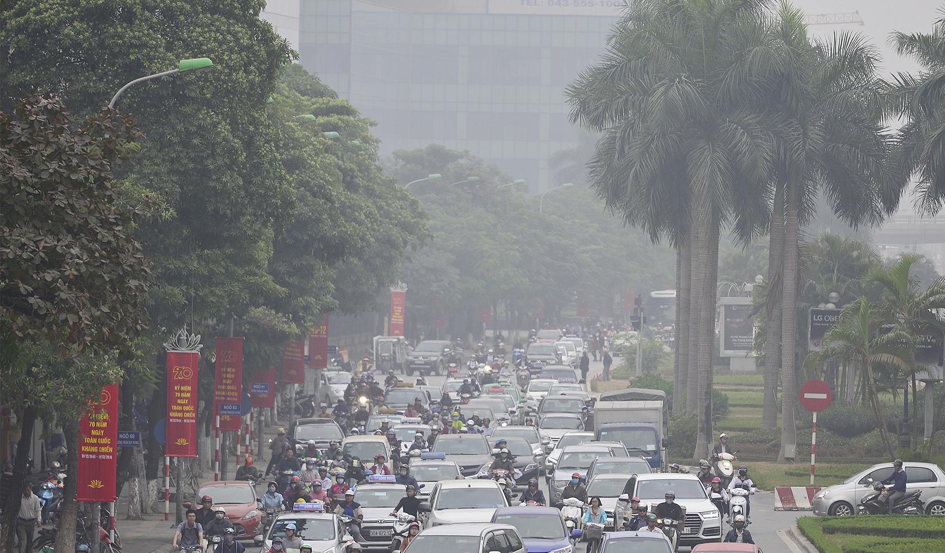 Suong mu Ha Noi anh 14