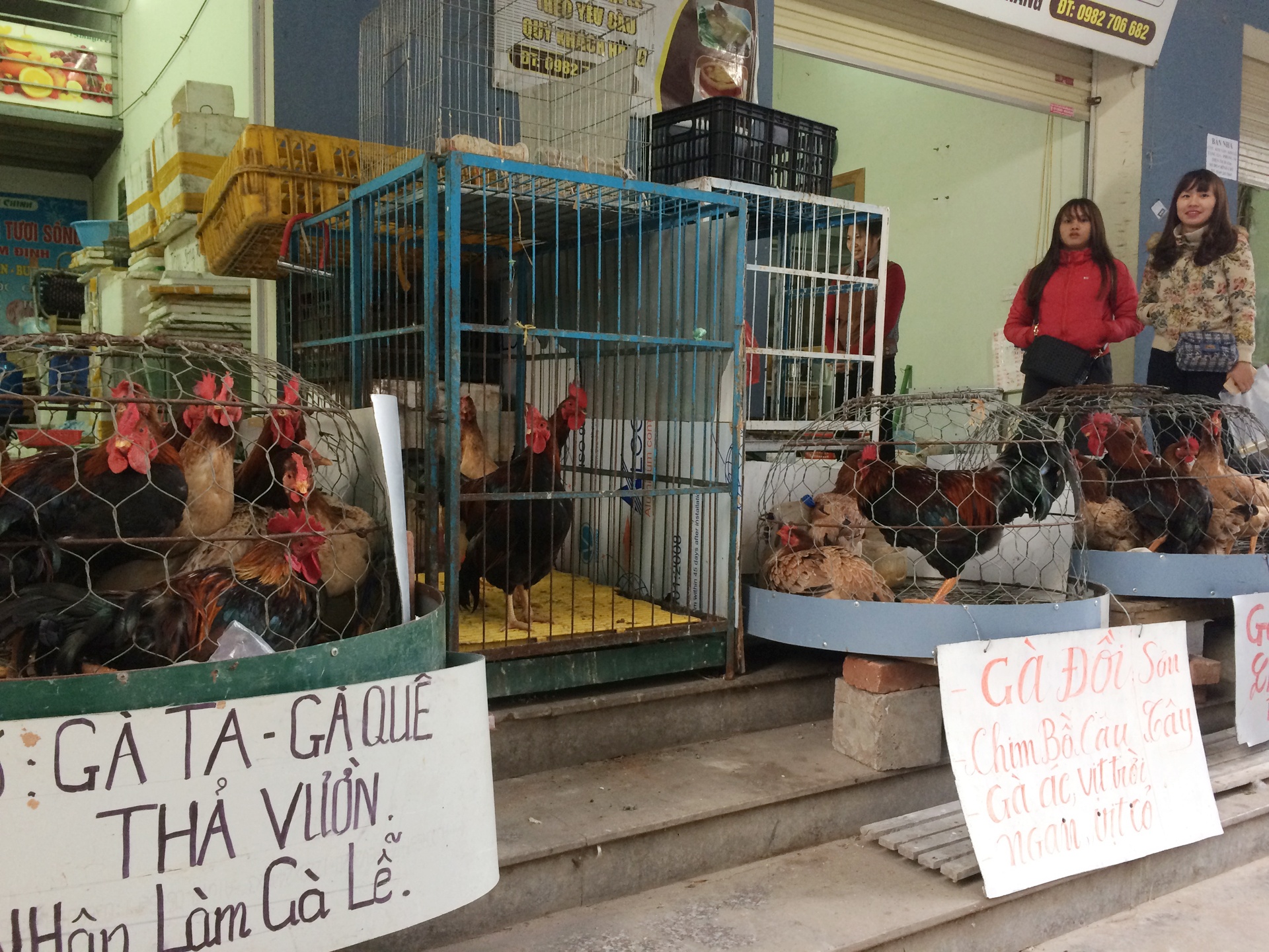 Hop cho,  nhech nhac tai cac khu chung cu ong Than anh 14