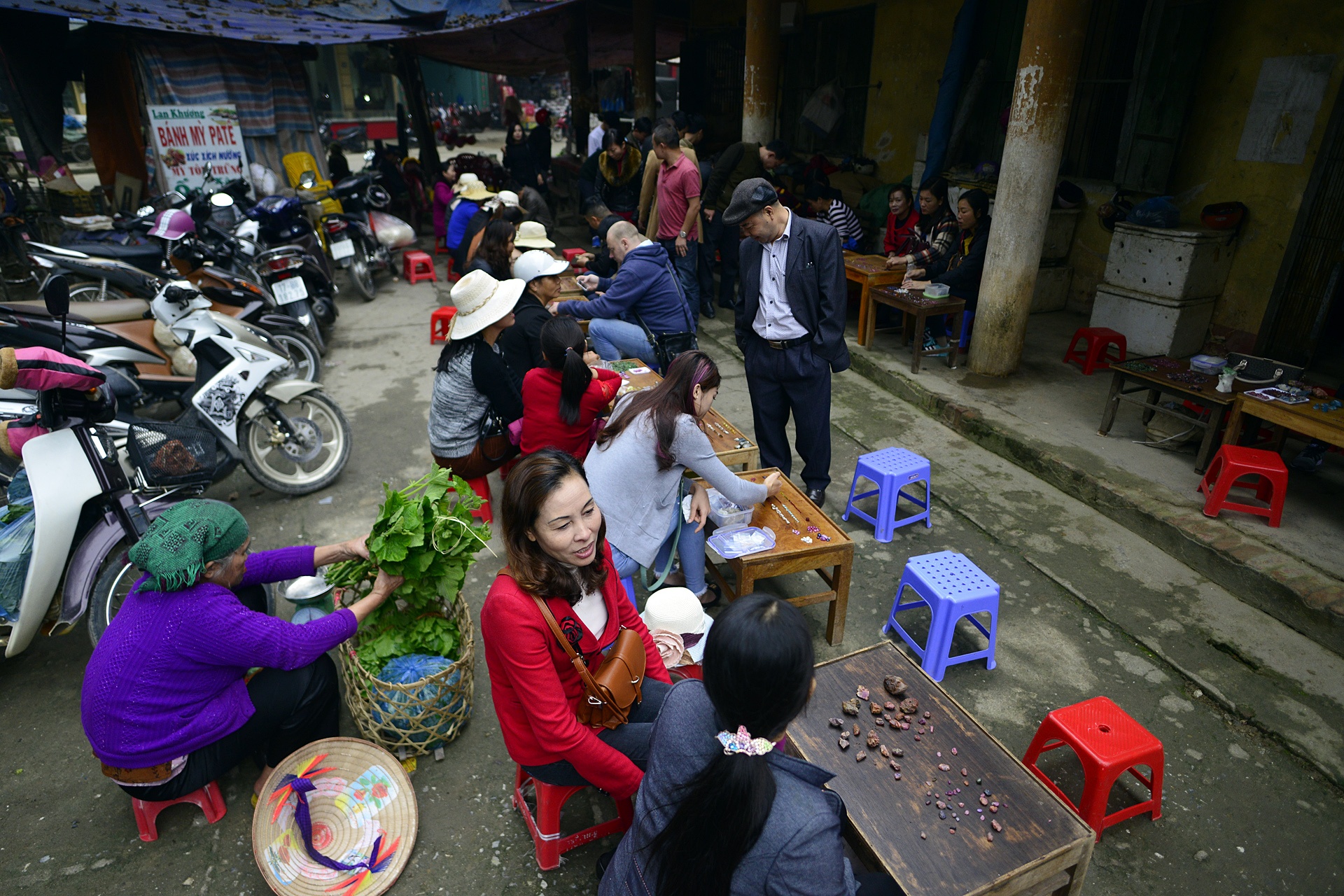 Cho da quy ban nhu rau nhon nhip dip can Tet anh 1