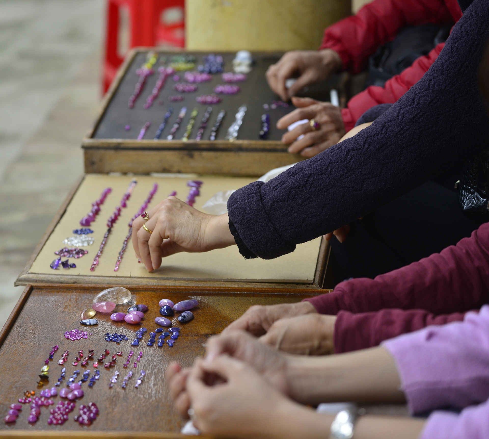 Cho da quy ban nhu rau nhon nhip dip can Tet anh 2