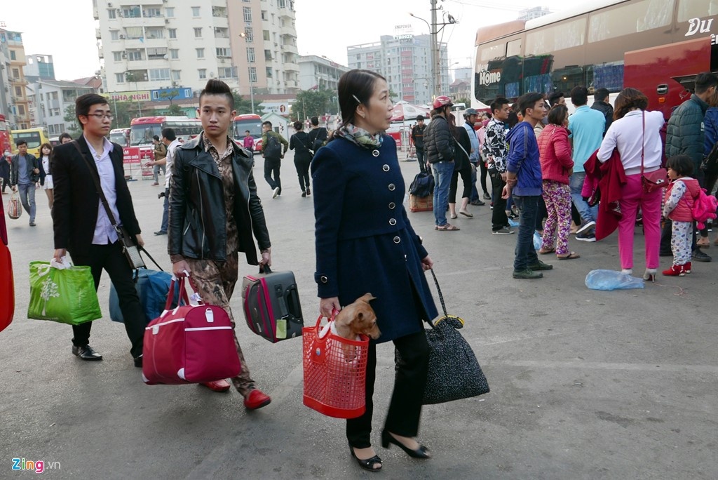 Nguoi dan tro lai Ha Noi,  giao thong un tac anh 8