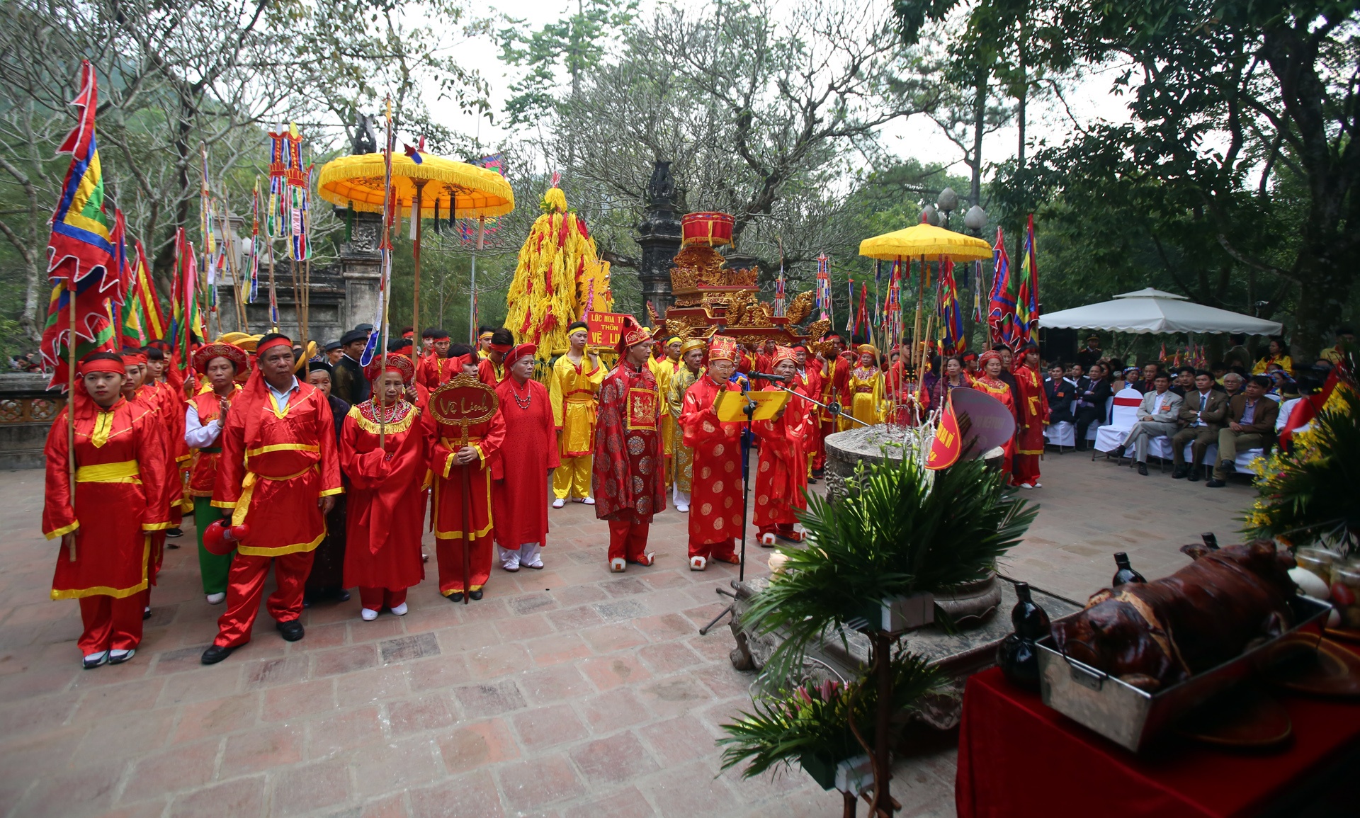 Tranh cuop hoa tre nao loan tai hoi Giong anh 1