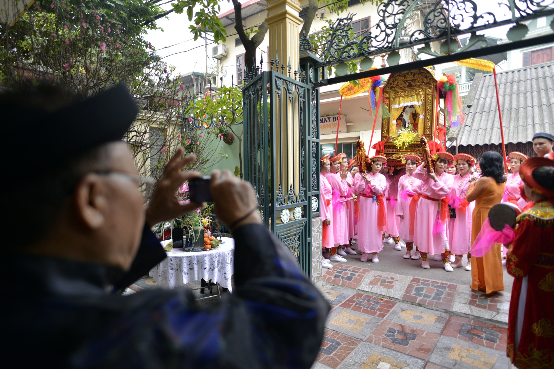 nu ruoc kieu bay o Ha Noi anh 12
