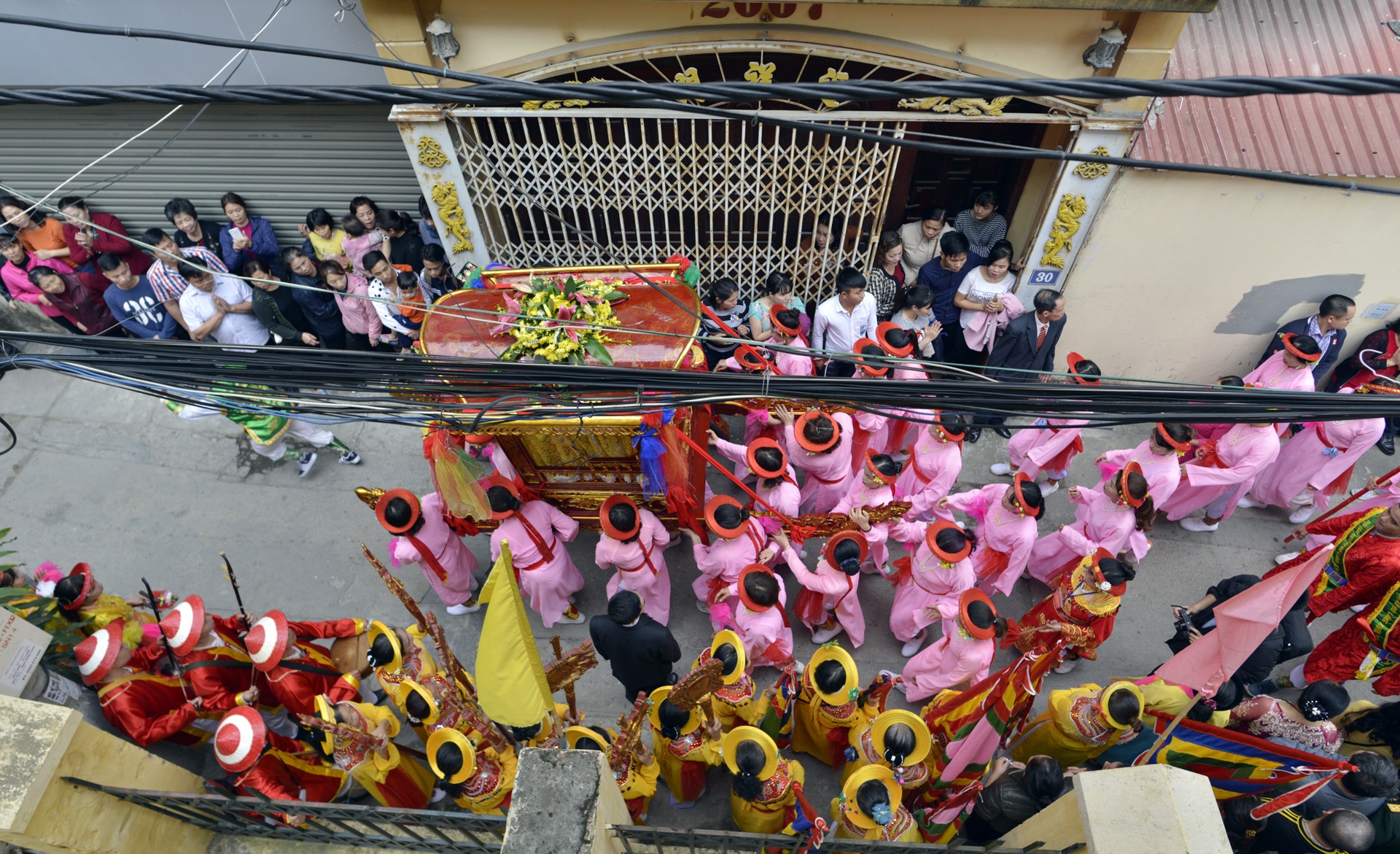 nu ruoc kieu bay o Ha Noi anh 8