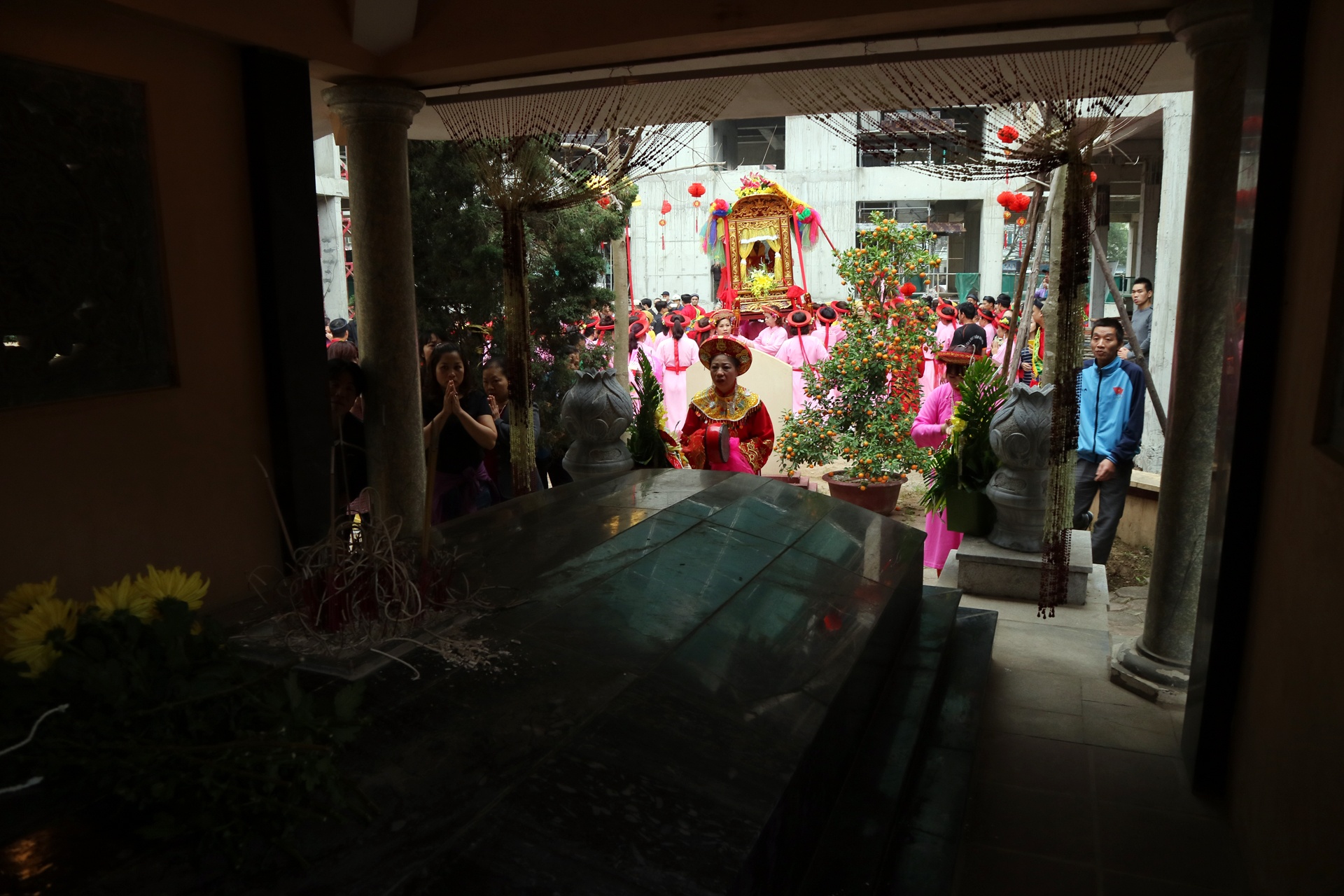 nu ruoc kieu bay o Ha Noi anh 7