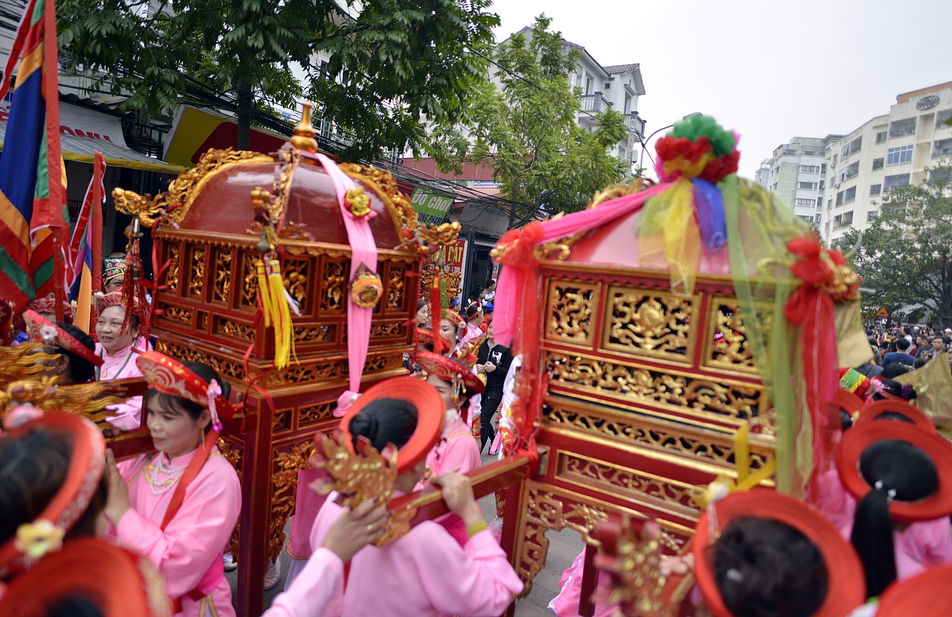 nu ruoc kieu bay o Ha Noi anh 6