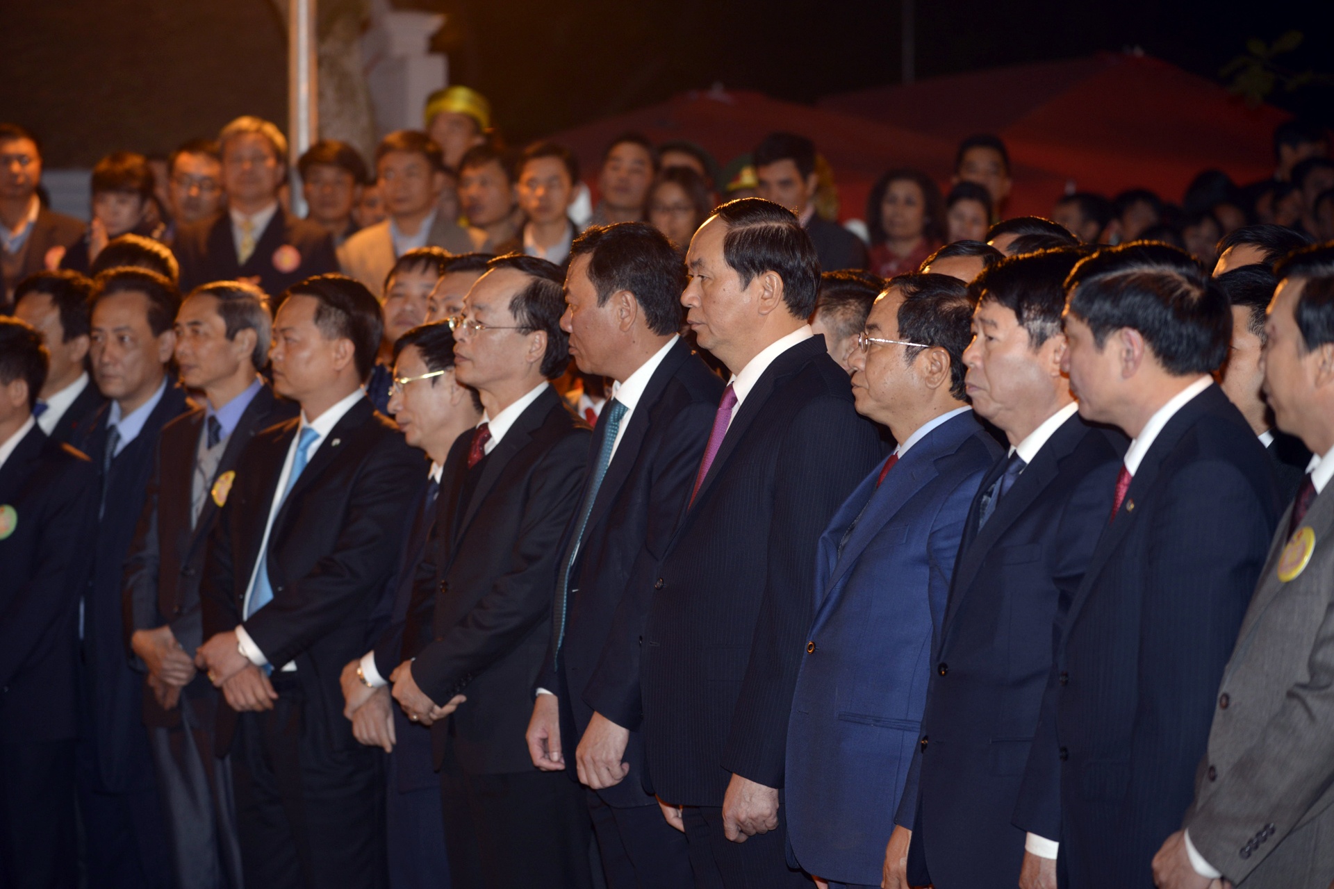 Chu tich nuoc du le khai an den Tran anh 1