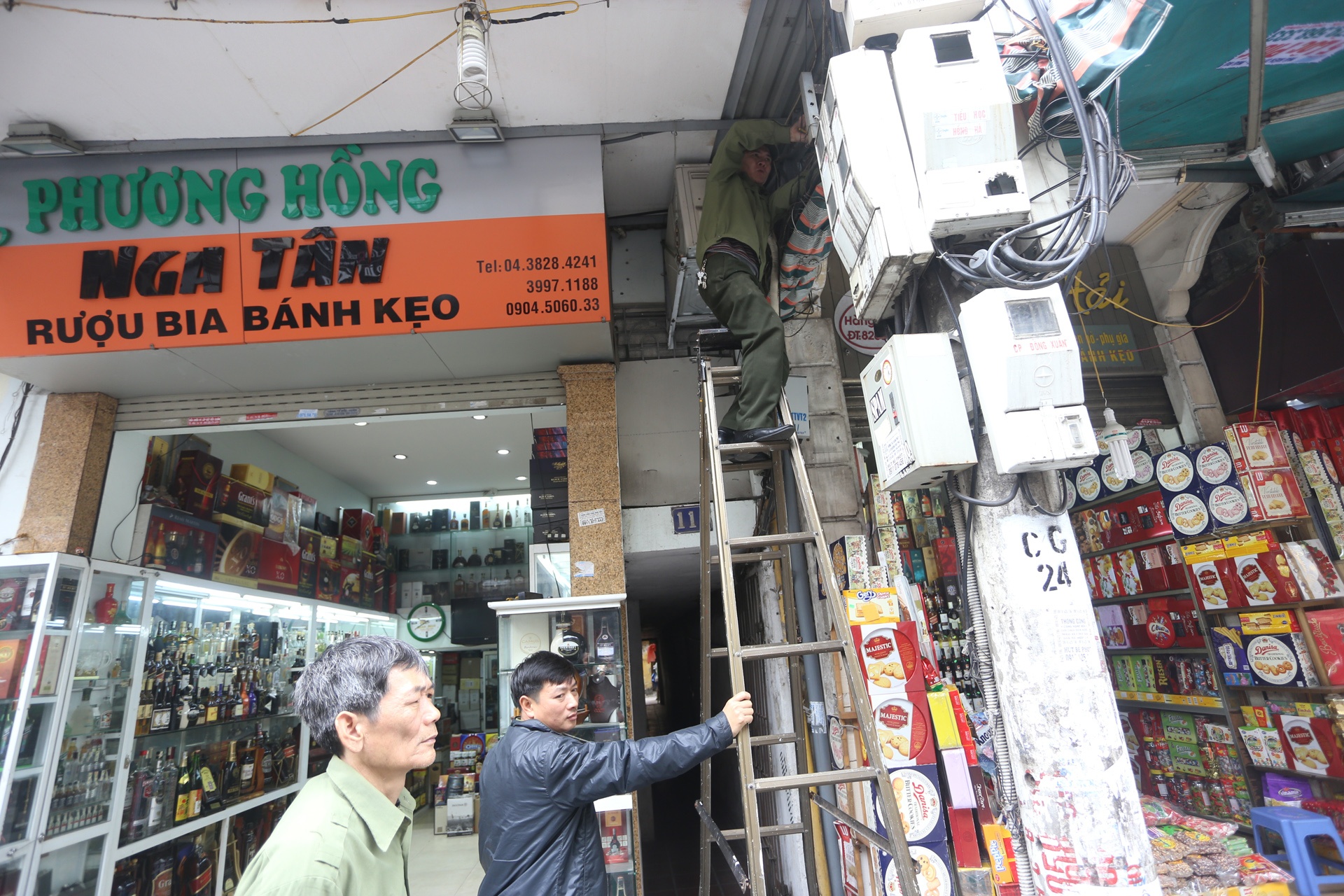 via he quan trung tam Ha Noi sau khi don dep anh 5