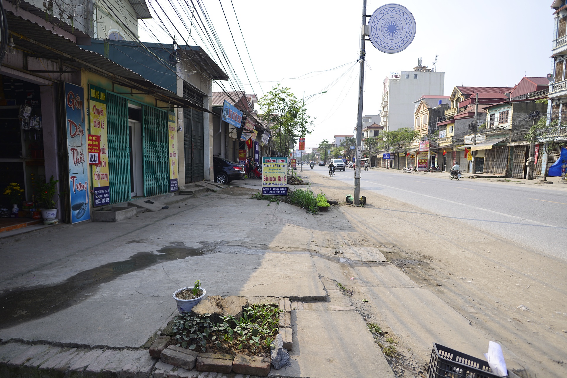 Chat xay xanh o Hoai Duc de don dep via he anh 11