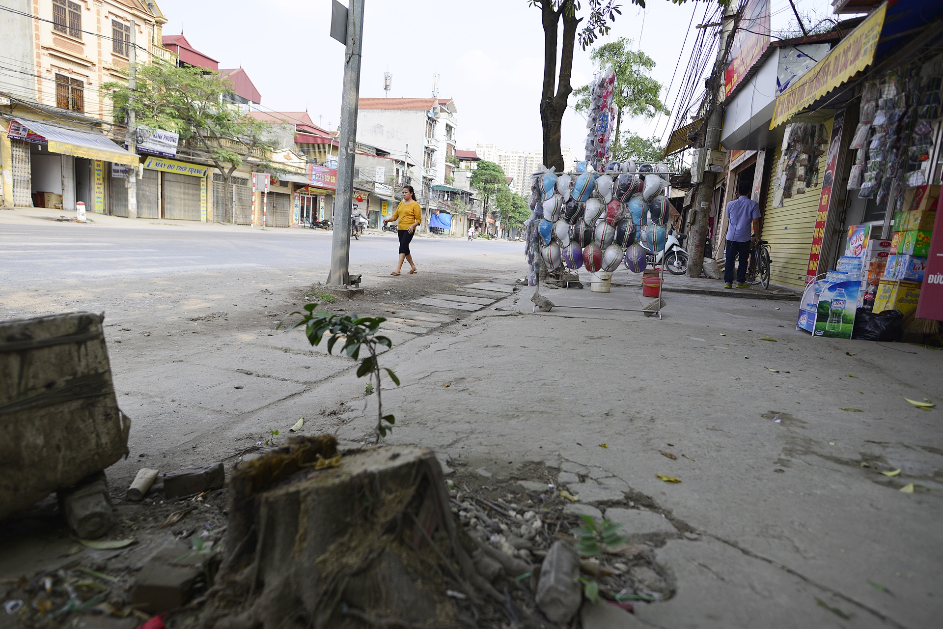 Chat xay xanh o Hoai Duc de don dep via he anh 6