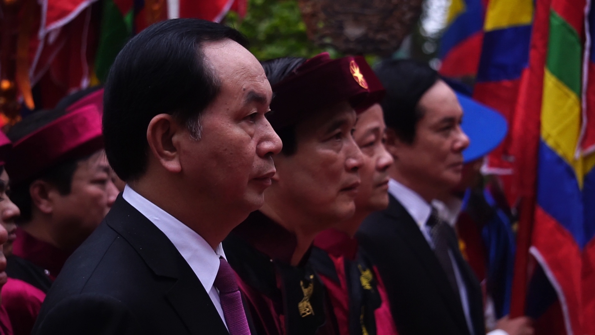 Lanh dao Dang, Nha nuoc dang huong tuong nho cac Vua Hung hinh anh