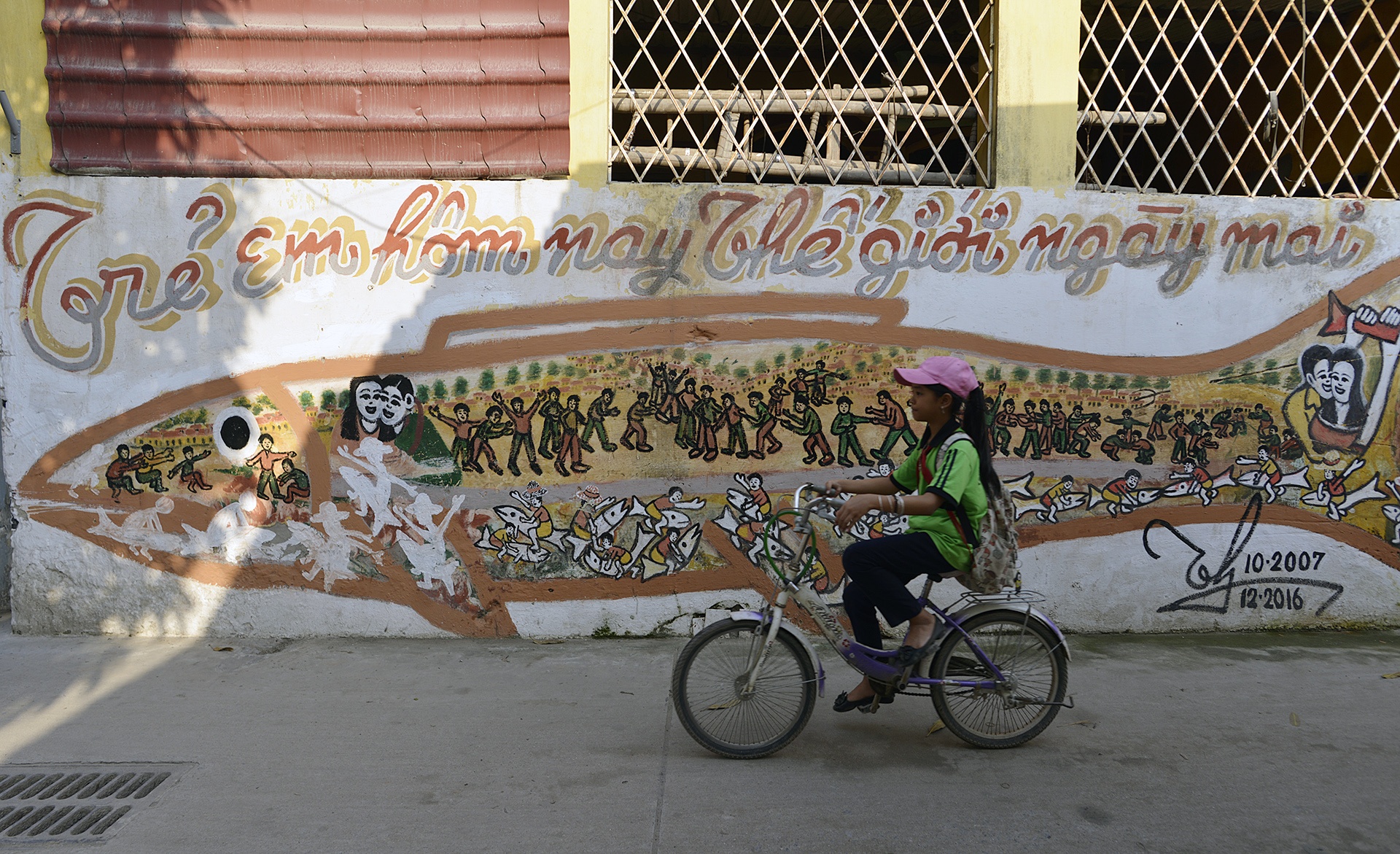 con ngo tranh ve o Ha Noi anh 2
