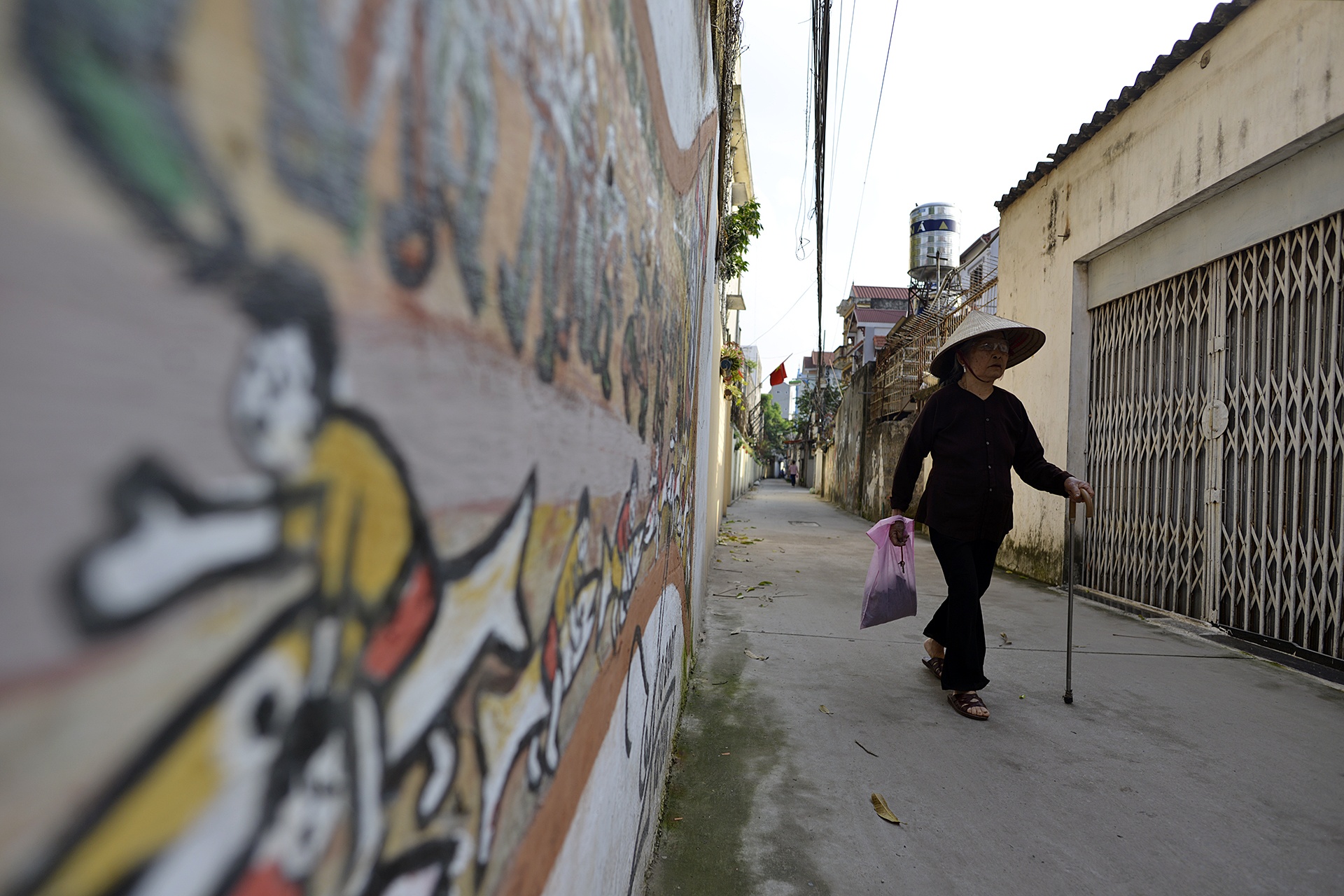 con ngo tranh ve o Ha Noi anh 8