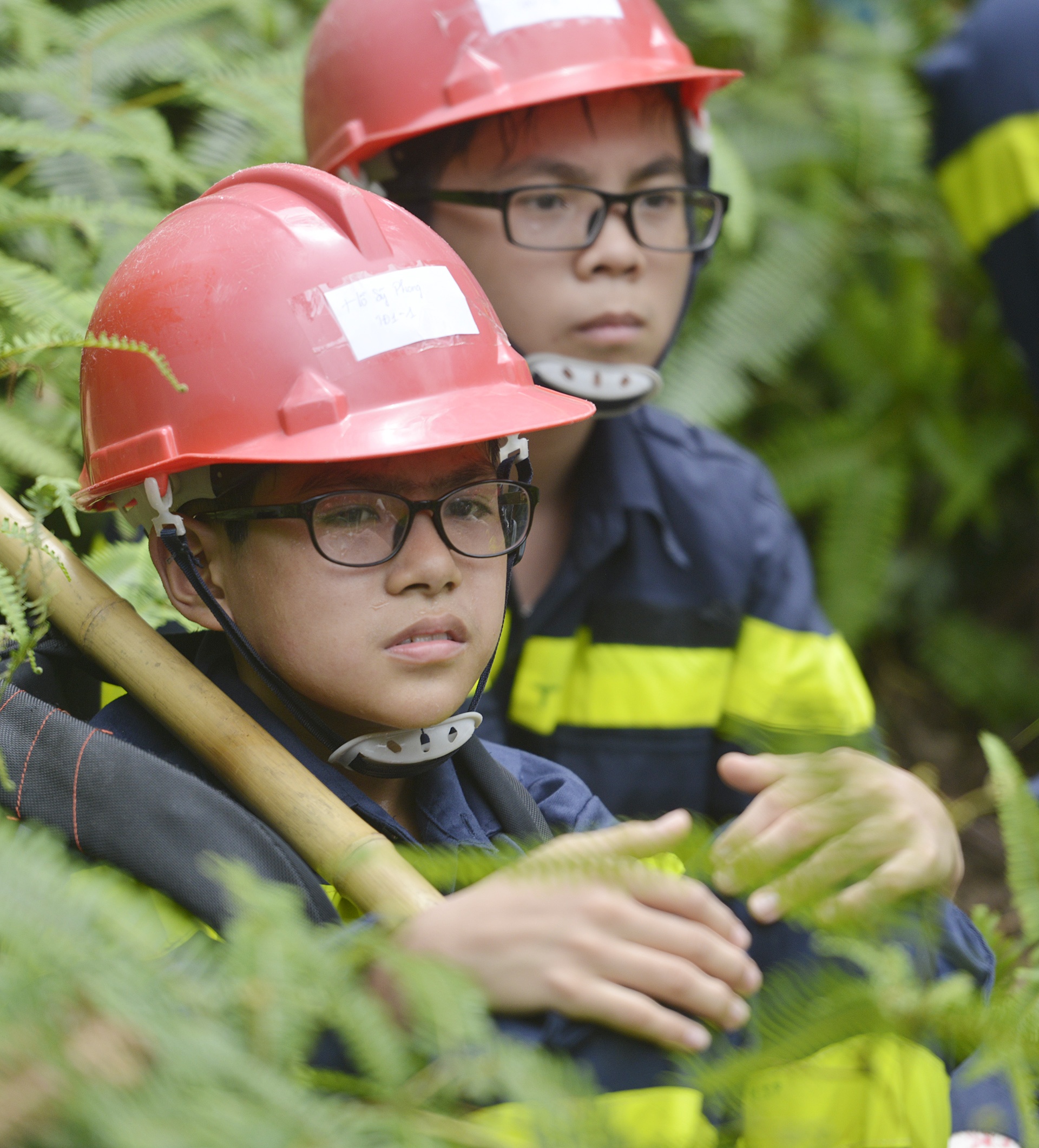 cac em nho hoc ky nang sinh ton trong rung sau anh 10