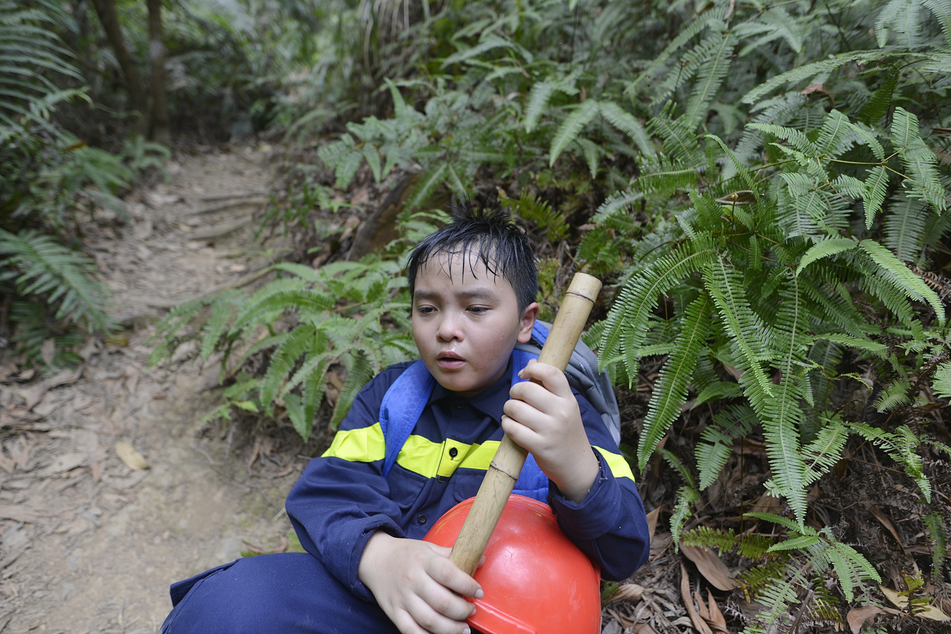 cac em nho hoc ky nang sinh ton trong rung sau anh 11