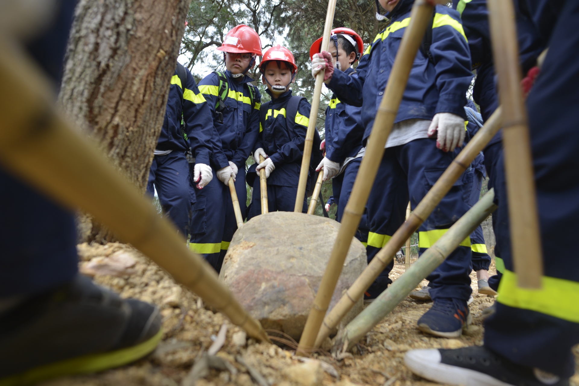 cac em nho hoc ky nang sinh ton trong rung sau anh 3