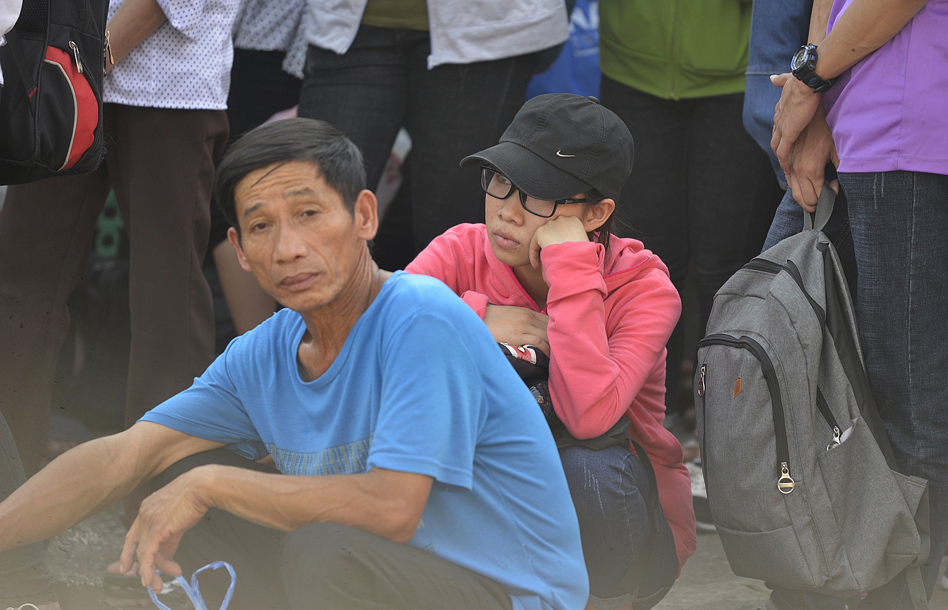 Nguoi dan chat vat tim oto ve que nghi le Quoc khanh hinh anh