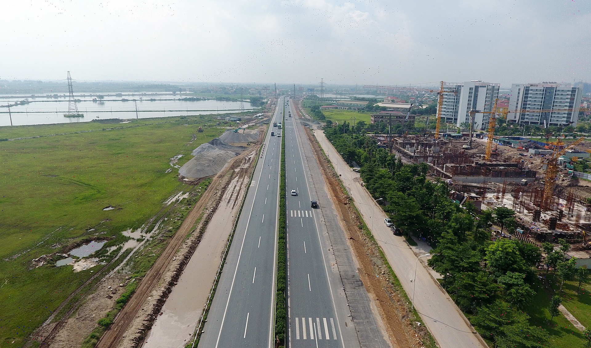 Cao toc Phap Van - Cau Gie nhin tu tren cao hinh anh