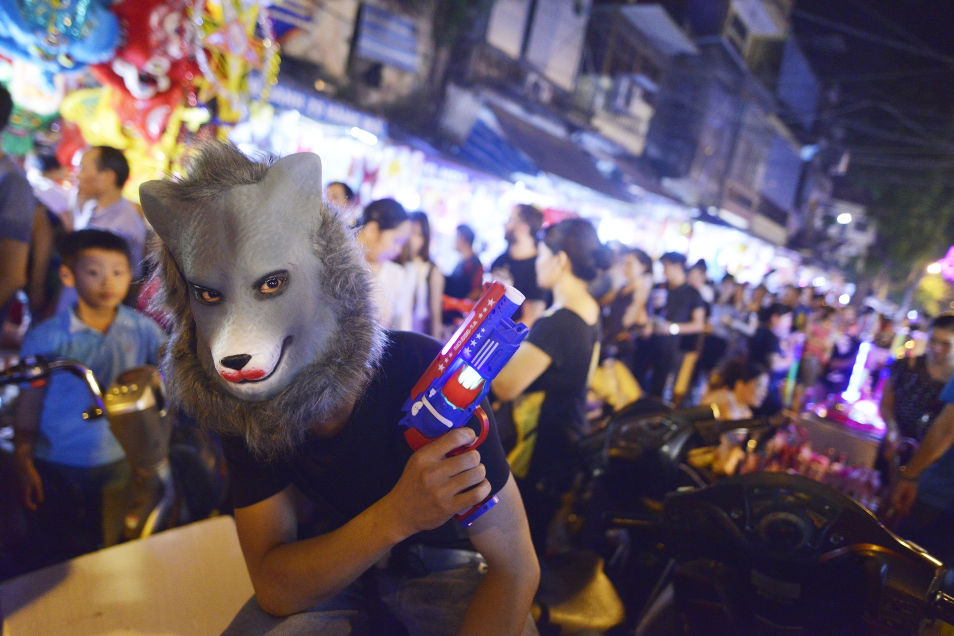 nguoi dan di choi Trung thu som anh 9