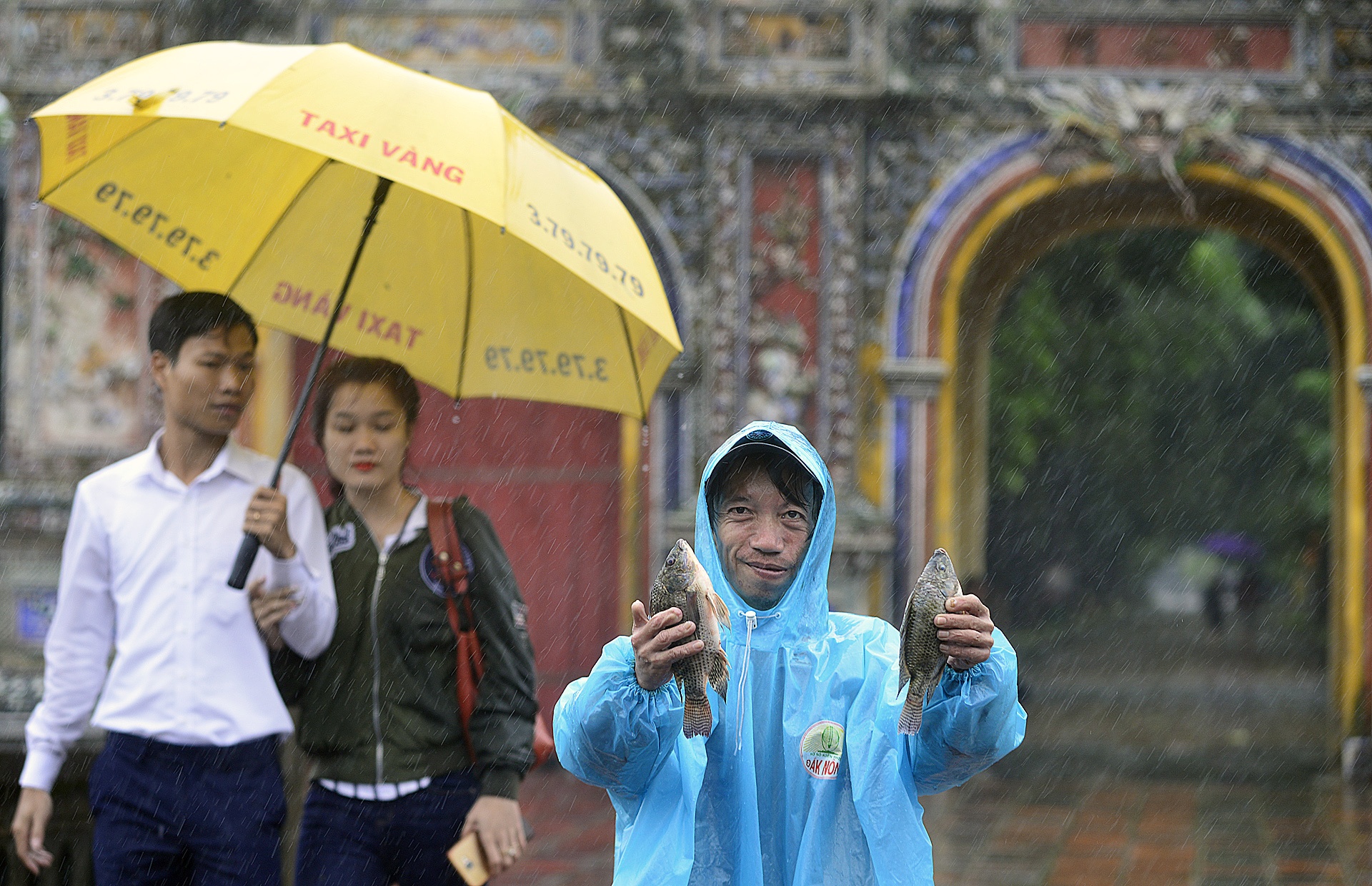 bat ca quanh kinh thanh Hue sau mua lon anh 5