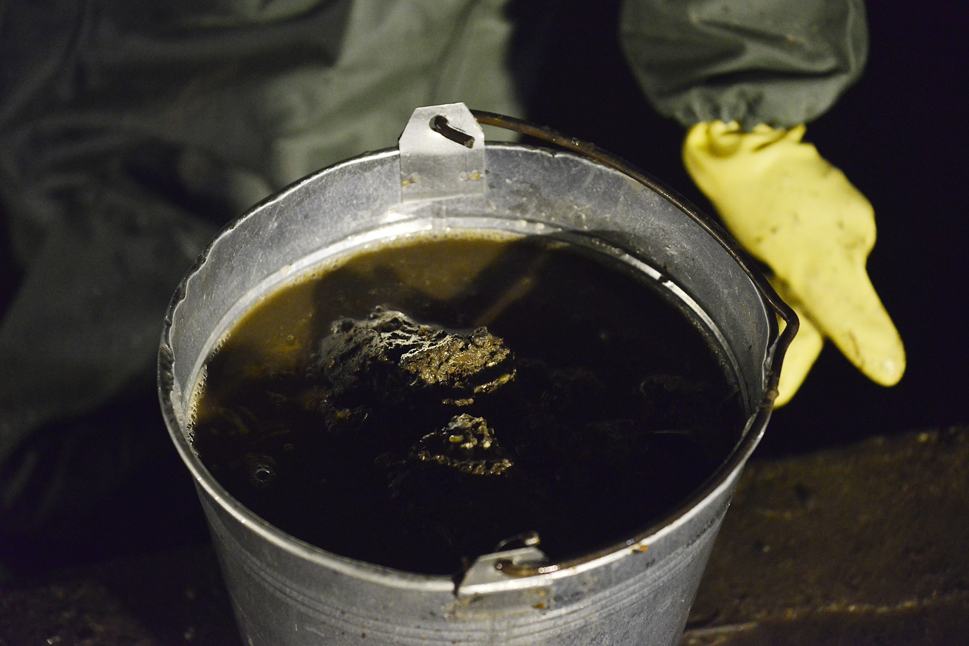 Cong nhan nao vet Ho Guom xuyen dem anh 11