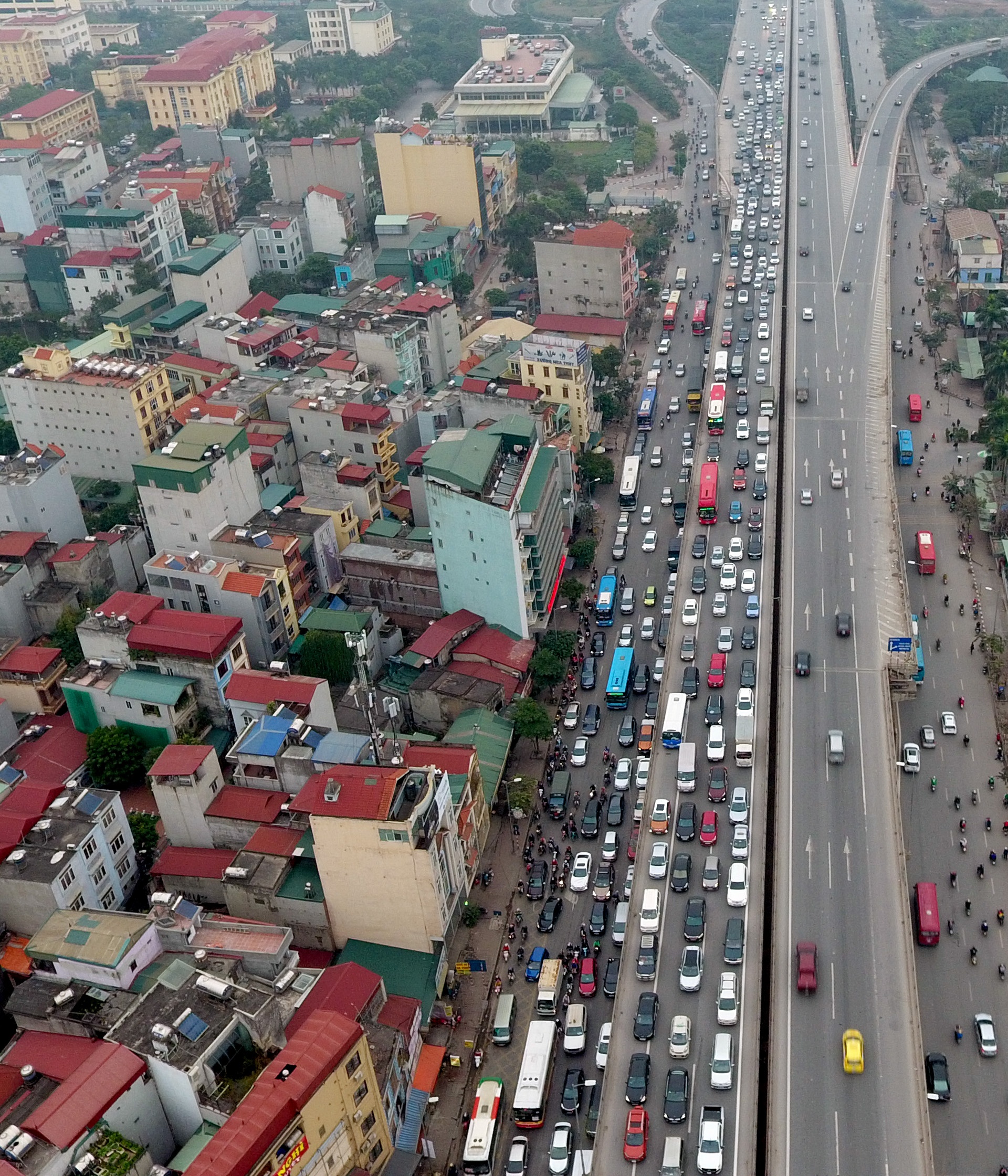 un tac keo dai tai cua ngo phia Nam Ha Noi anh 2