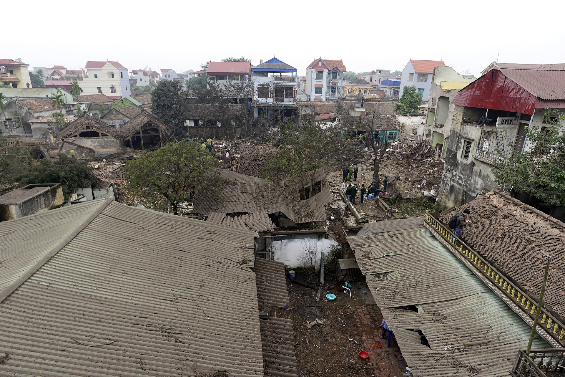 hien truong vu no Bac Ninh anh 1