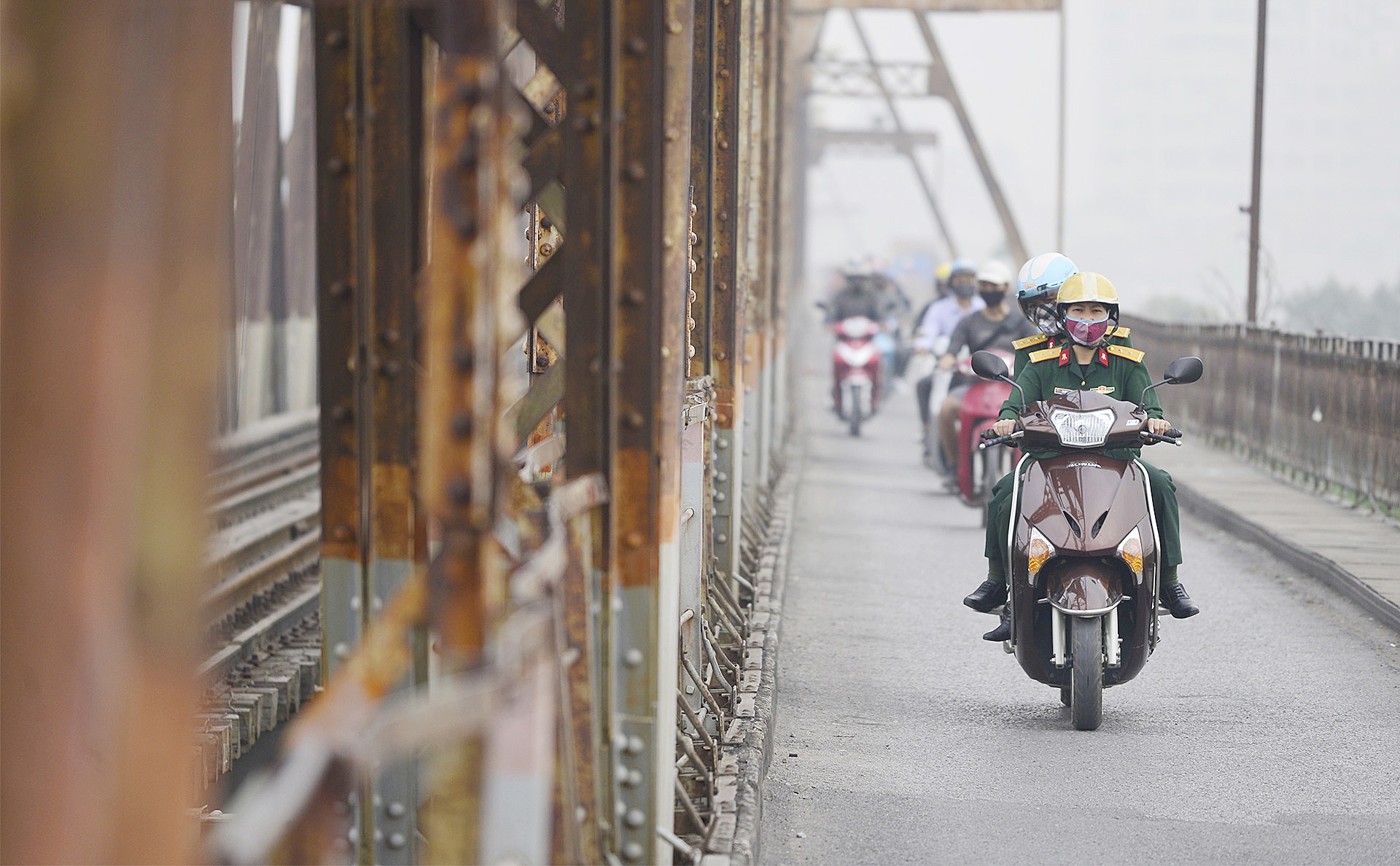 suong mu bao phu Ha Noi anh 6