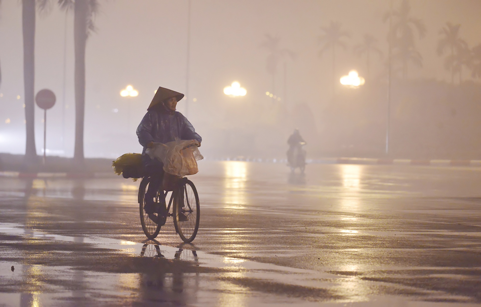 suong mu bao phu Ha Noi anh 8