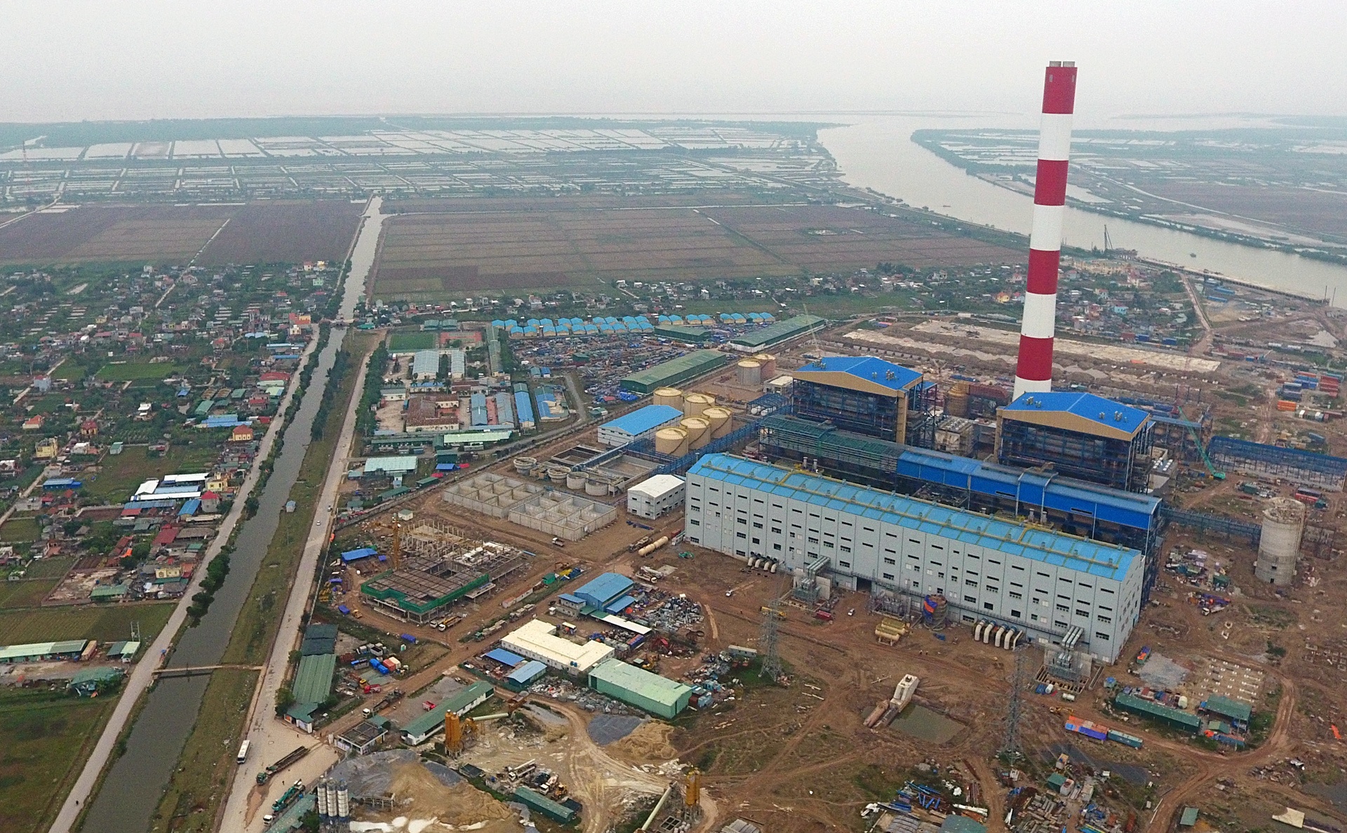 toan canh du an nhiet dien Thai Binh 2 anh 1