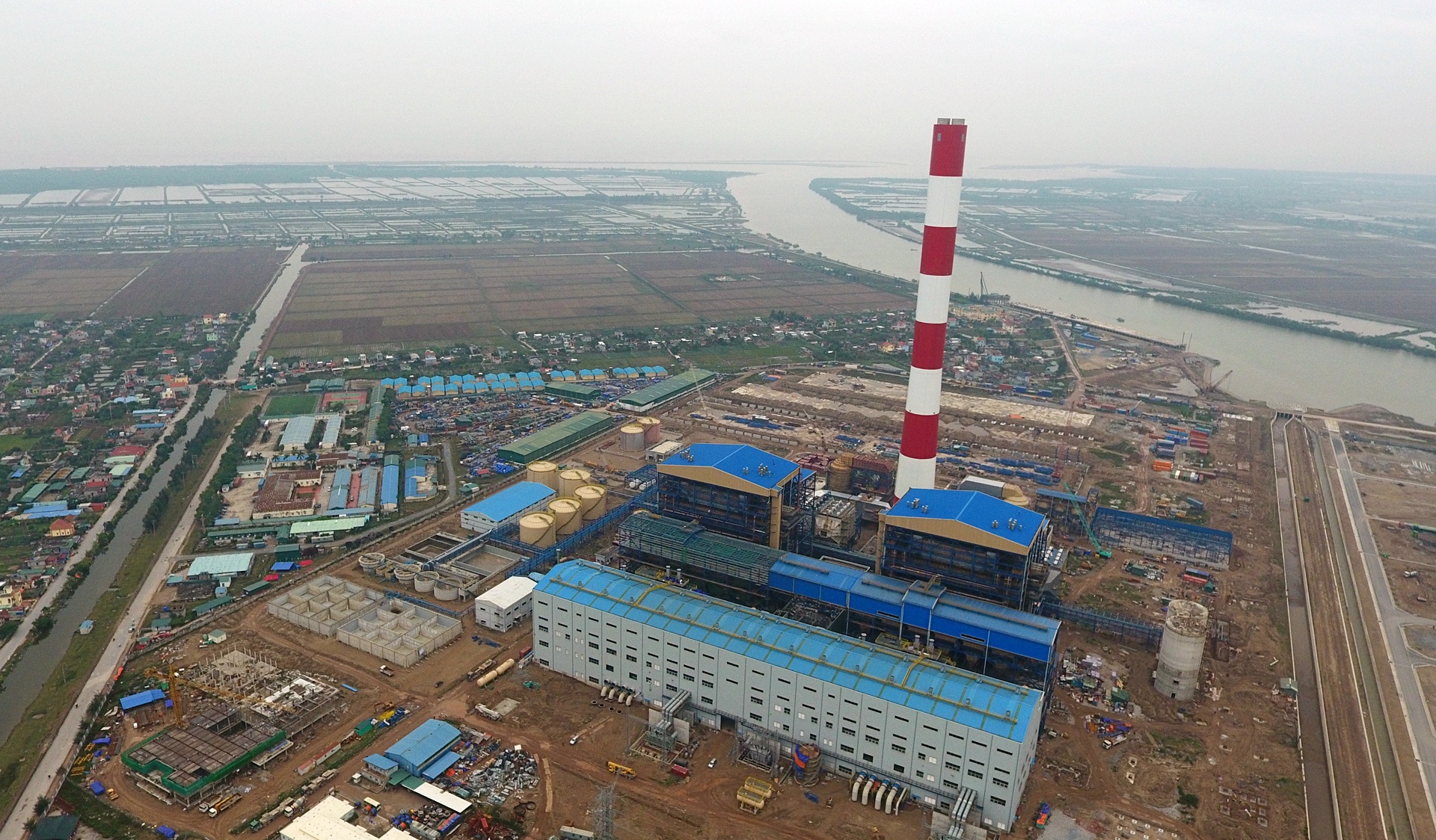 Toan canh du an nhiet dien Thai Binh 2 hinh anh