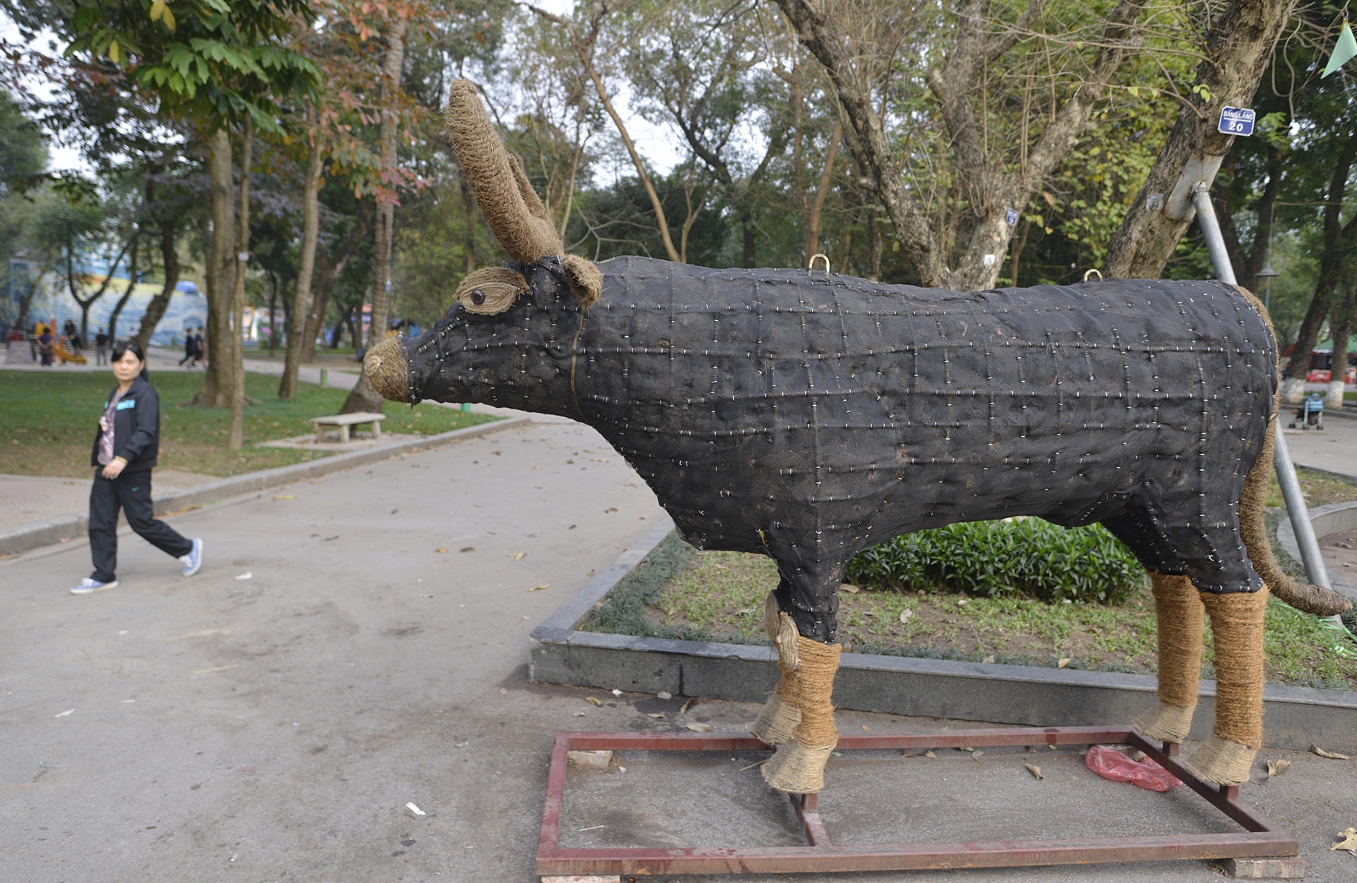 12 con giap xuat hien tai cong vien Thong Nhat anh 11