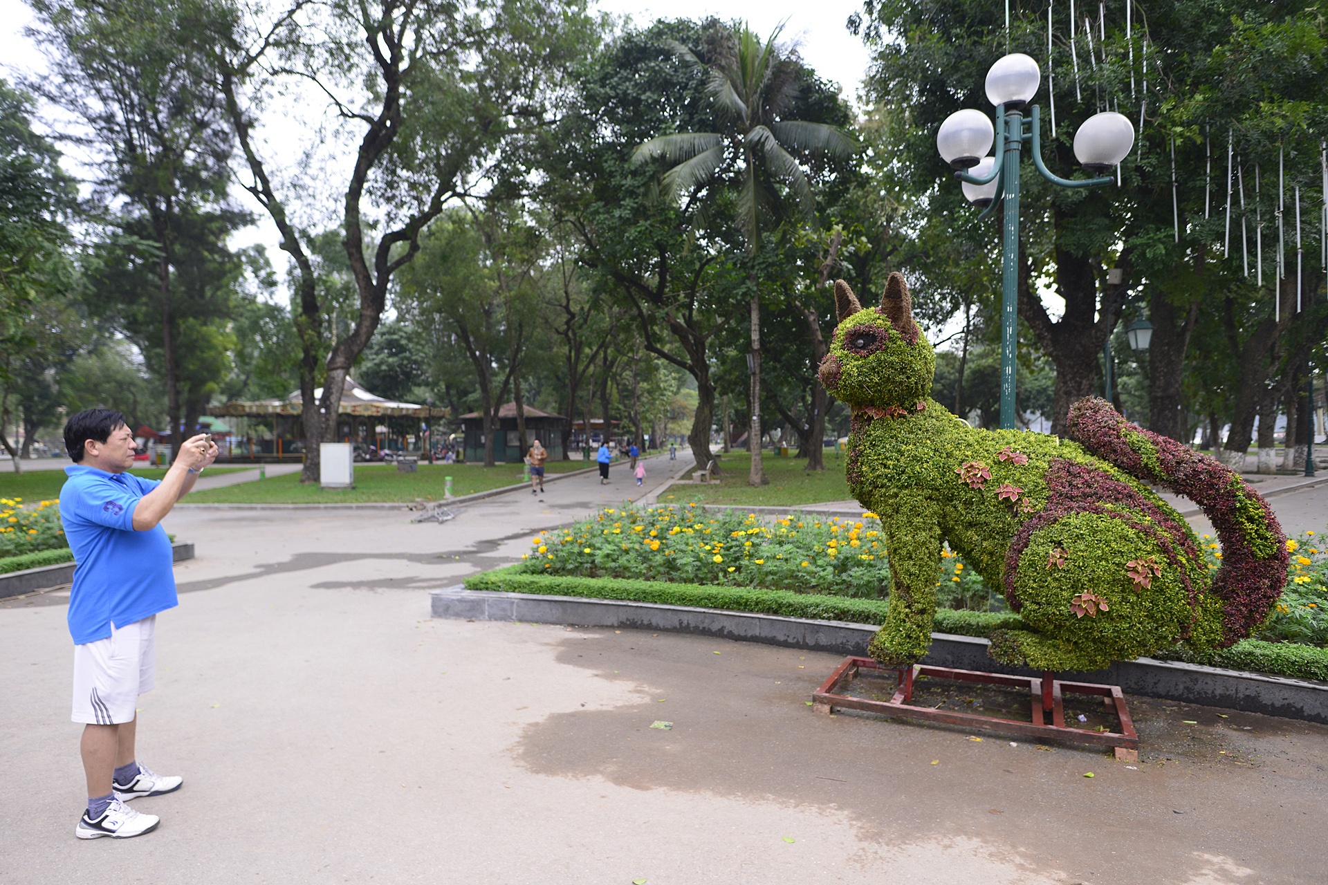 12 con giap xuat hien tai cong vien Thong Nhat anh 6