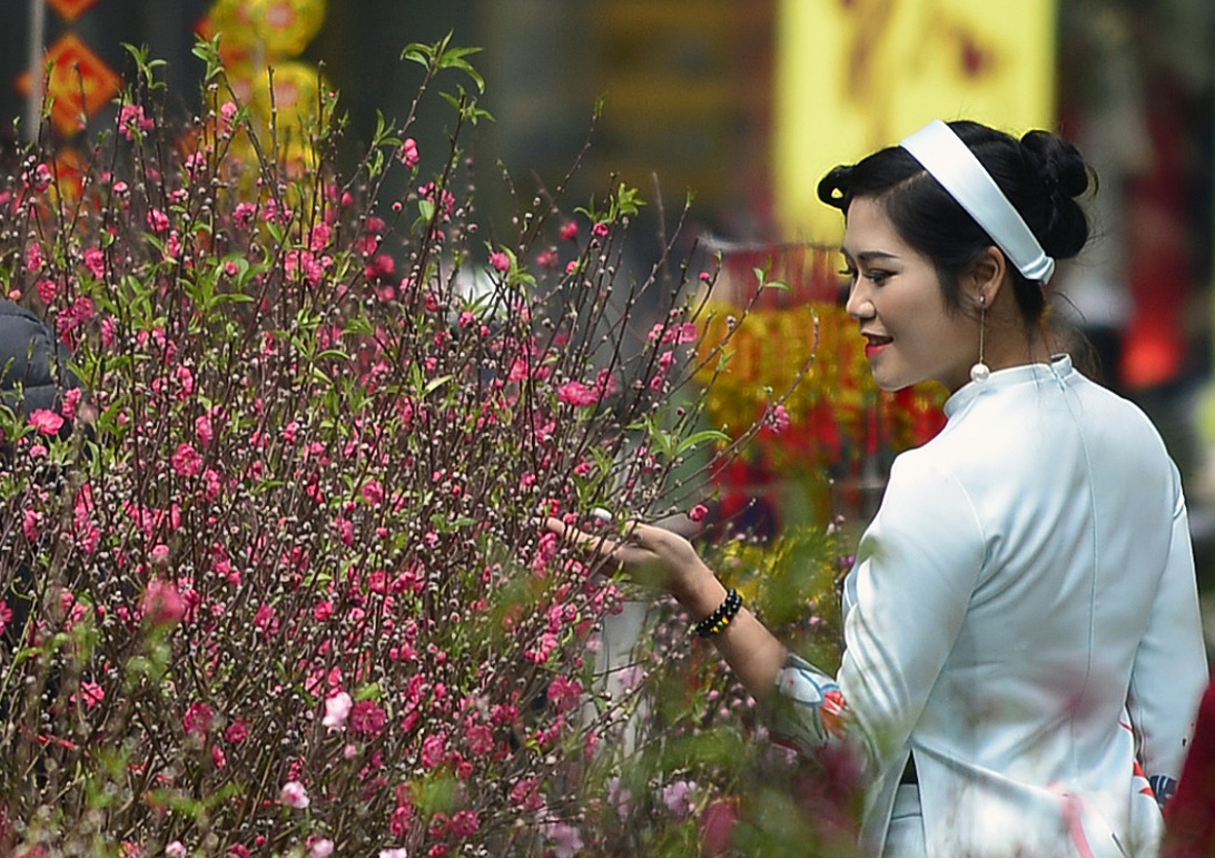 Nguoi Ha Noi tap nap di sam Tet som hinh anh
