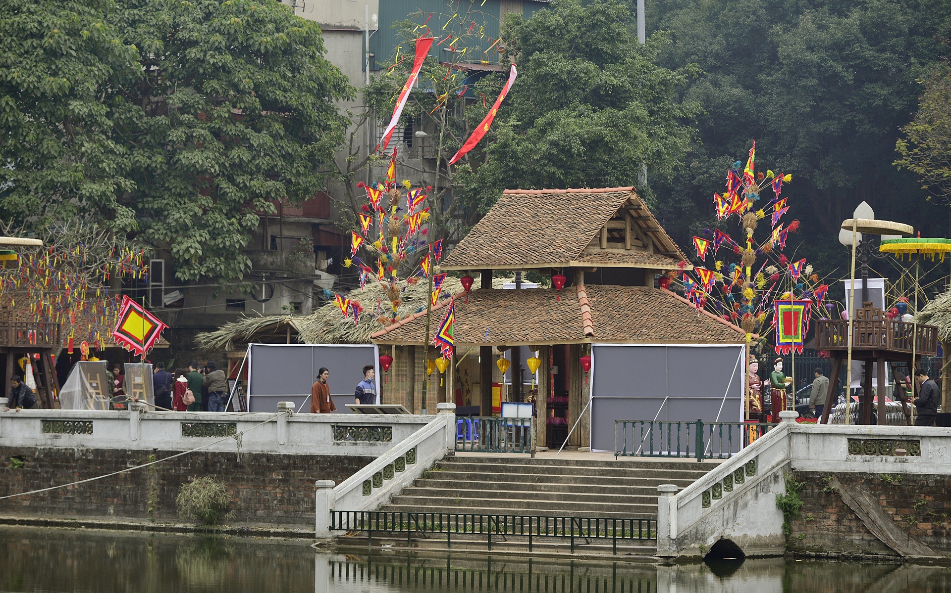 khong gian que Viet tai hoi cho chu Xuan 2018 anh 1