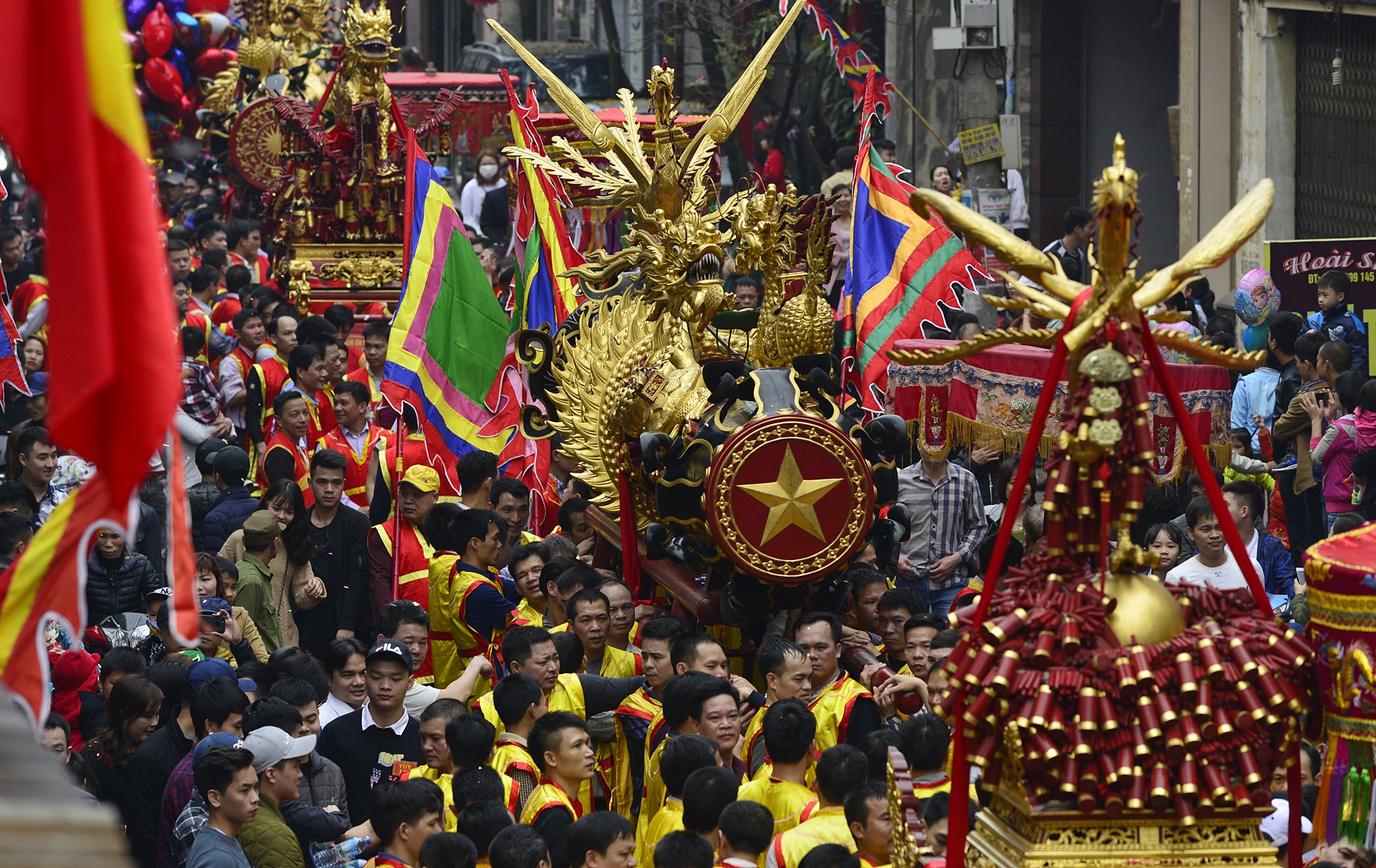 Ruoc phao o lang Dong Ky anh 3