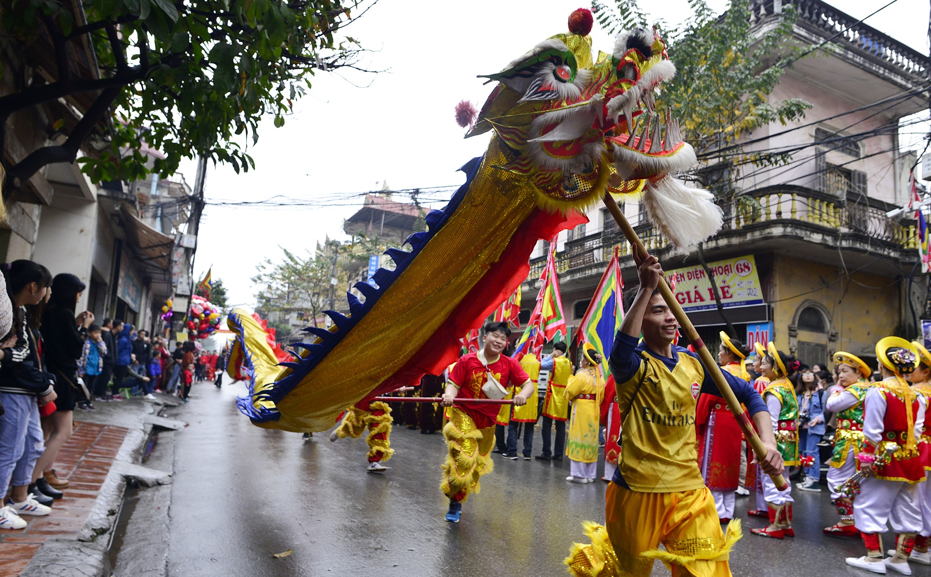 Ruoc phao o lang Dong Ky anh 9