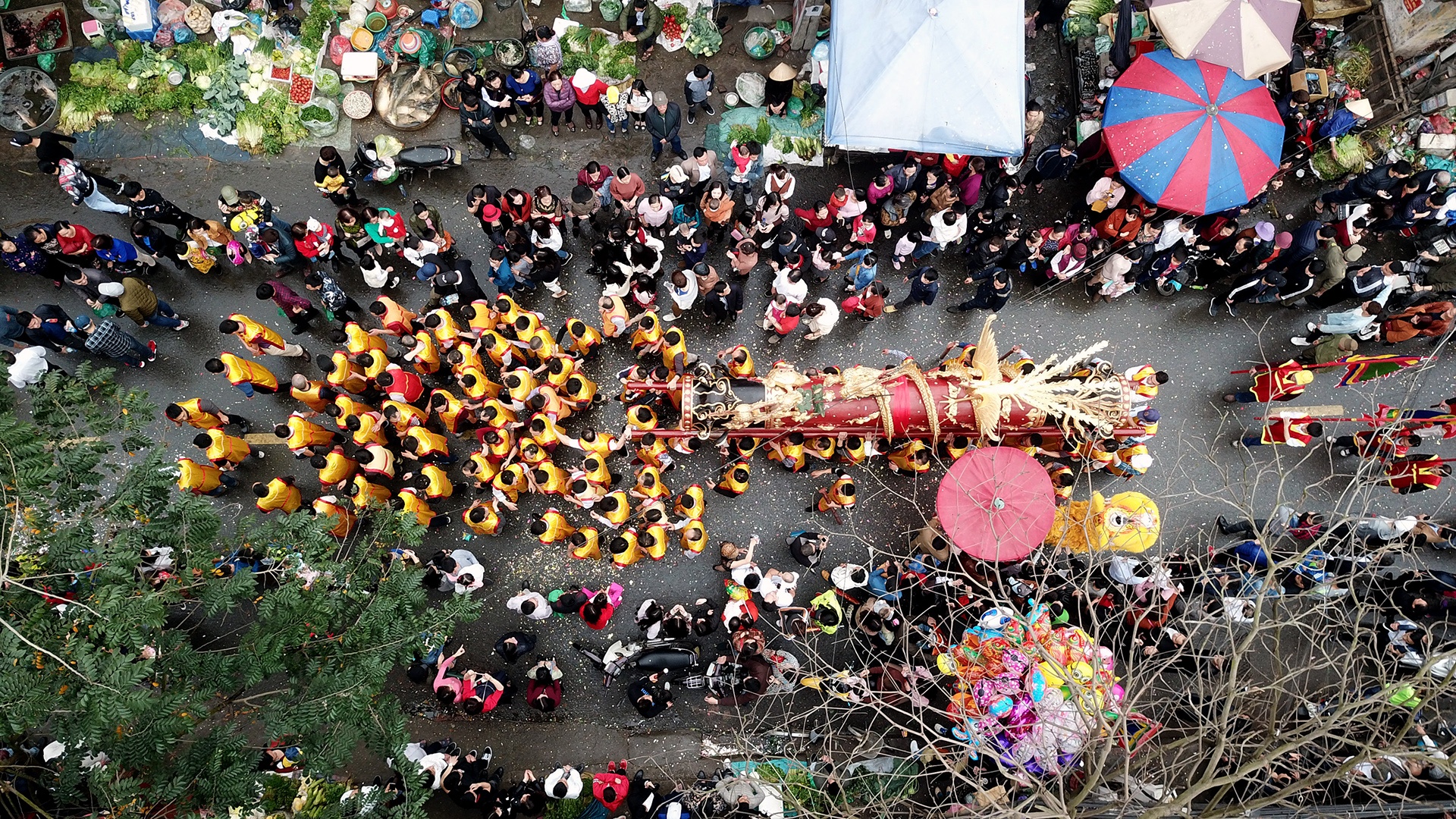 Ruoc phao o lang Dong Ky anh 2