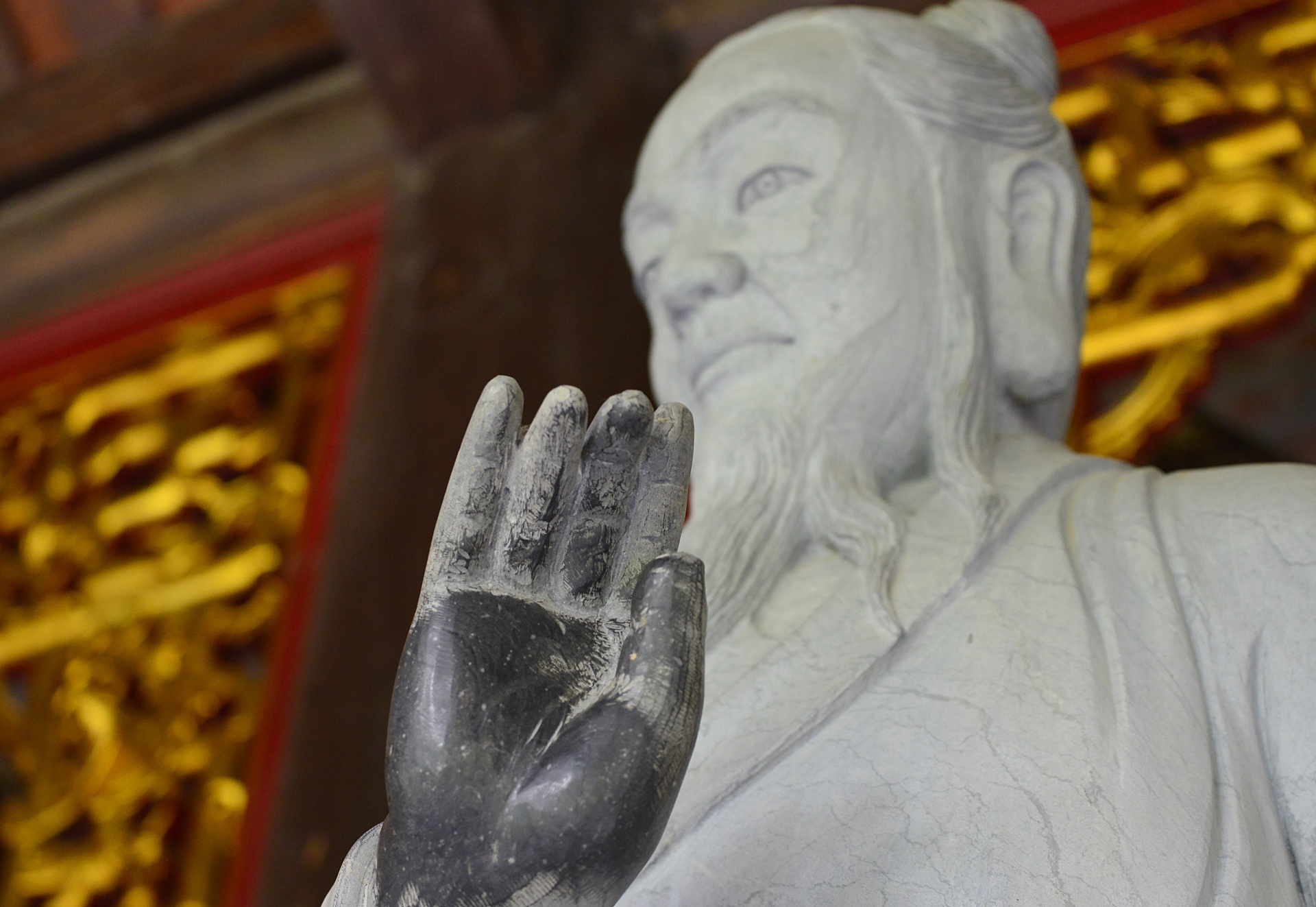 xoa tuong,  nhet tien vao tuong Phat tai Bai Dinh anh 15