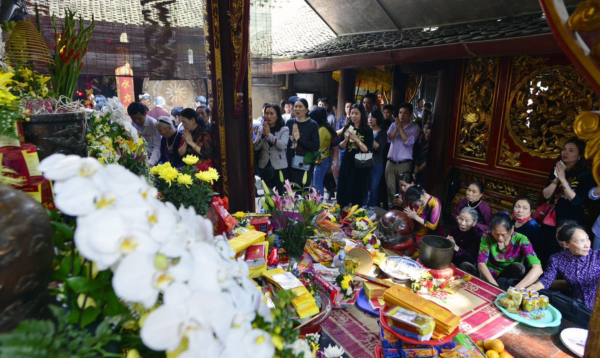 khu vuc phat an san sang truoc gio G anh 13