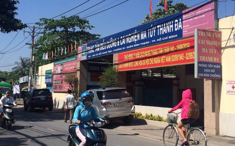 học viên cai nghiện cứa cổ bảo vệ  ảnh 1 hoc vien cai nghien cua co bao ve anh 1