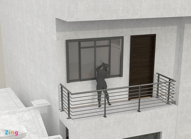 Trộm đập vỡ cửa kính sân thượng ảnh 1 Trom dap vo cua kinh san thuong anh 1