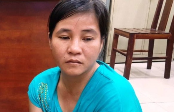 Bao ve bat ke gian trong sieu thi ngay can Tet hinh anh