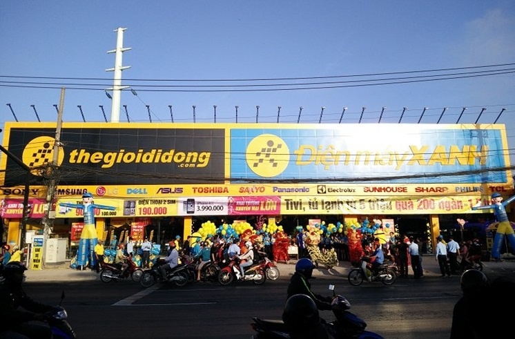 Sieu thi dien thoai o Sai Gon lien tiep bi trom dot nhap hinh anh