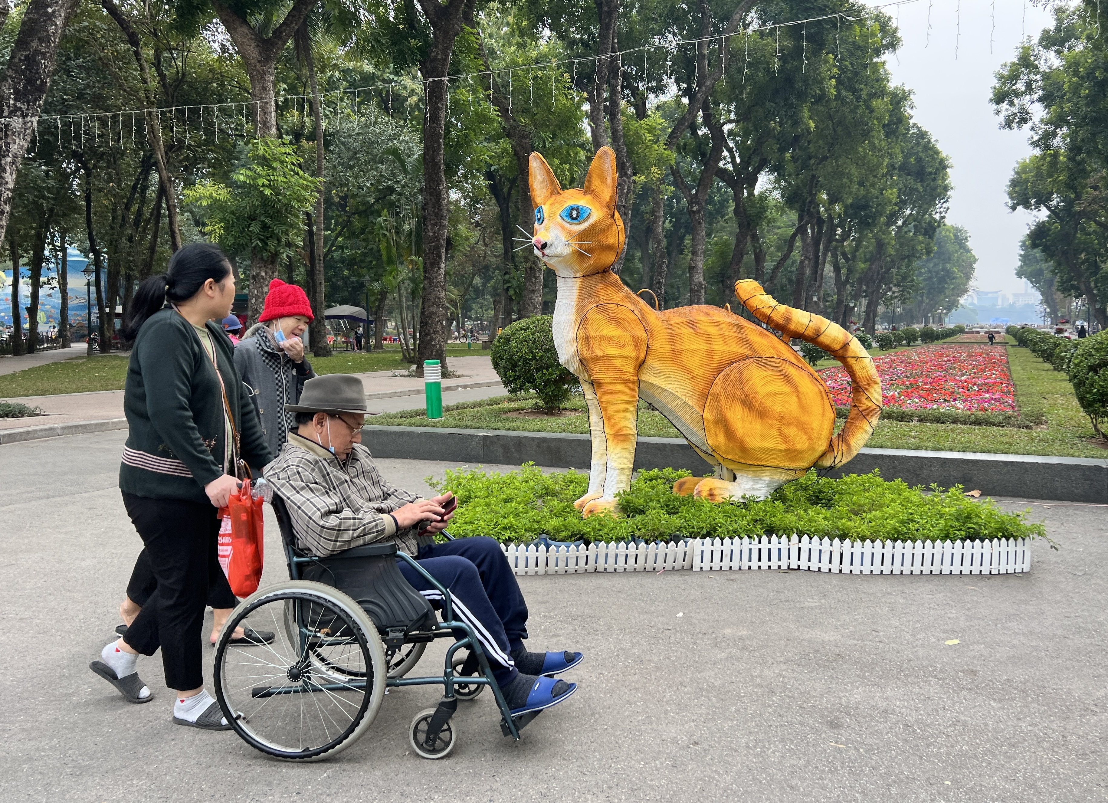 Linh vat meo Tet anh 2