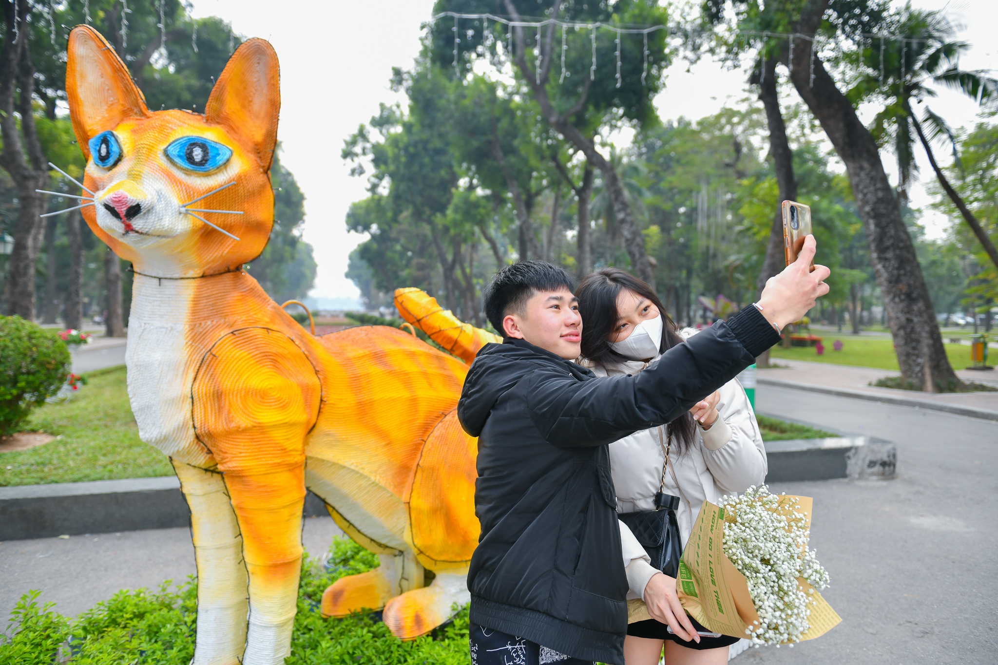 Linh vat meo Tet anh 8