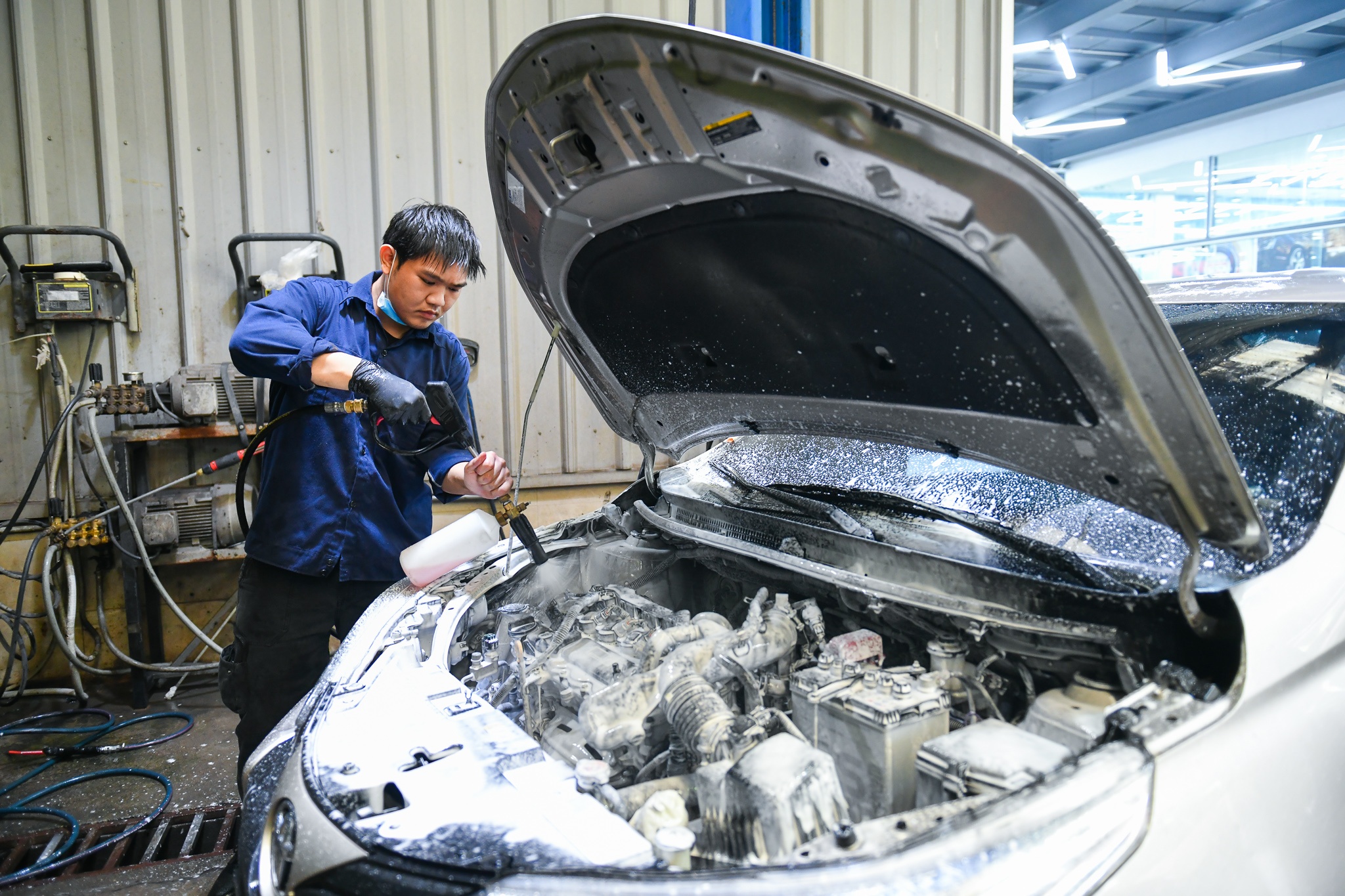 Xep lich hai tuan moi toi luot cham soc xe dip can Tet o Ha Noi hinh anh