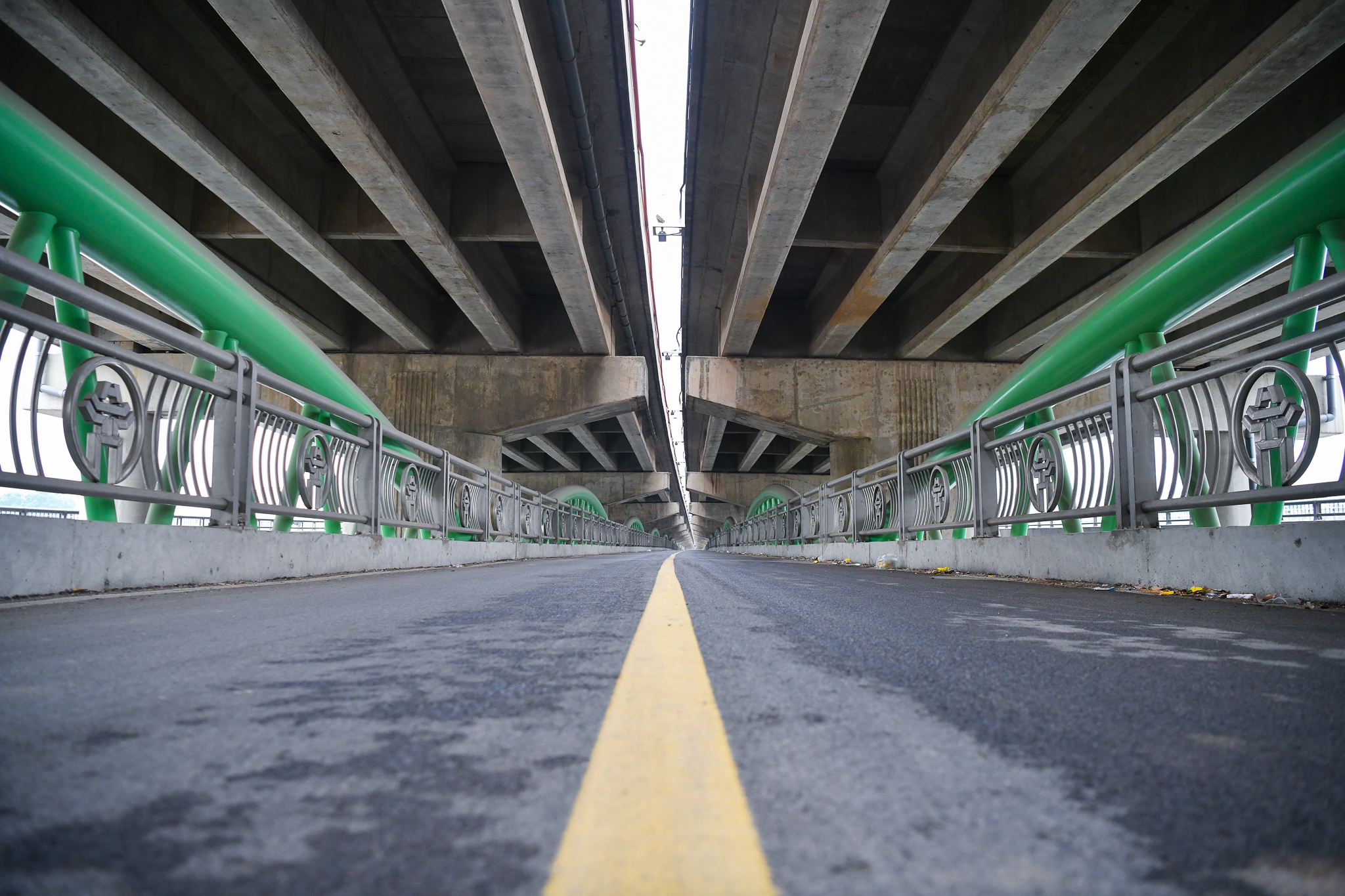 Cau vuot ho Linh Dam anh 1