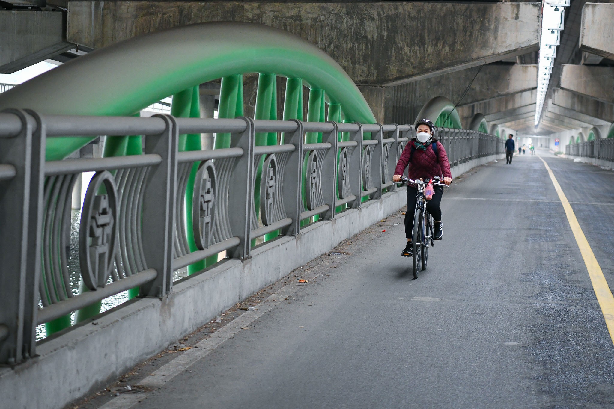 Cau vuot ho Linh Dam anh 10